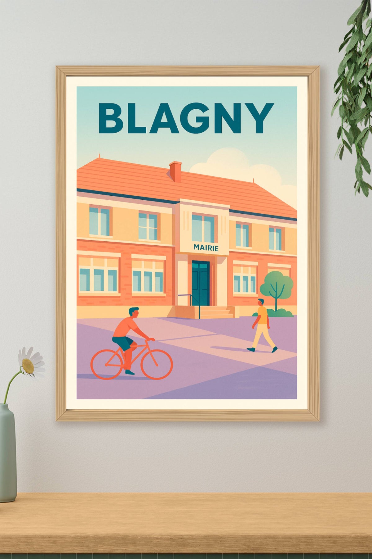 Affiche de Blagny - Charme simple et convivialité au cœur de la mairie