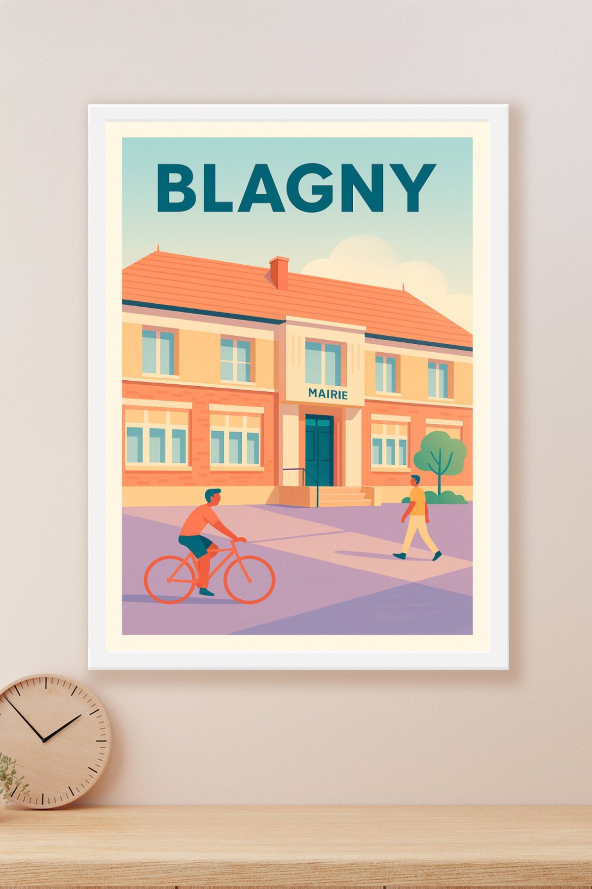 Affiche de Blagny - Charme simple et convivialité au cœur de la mairie