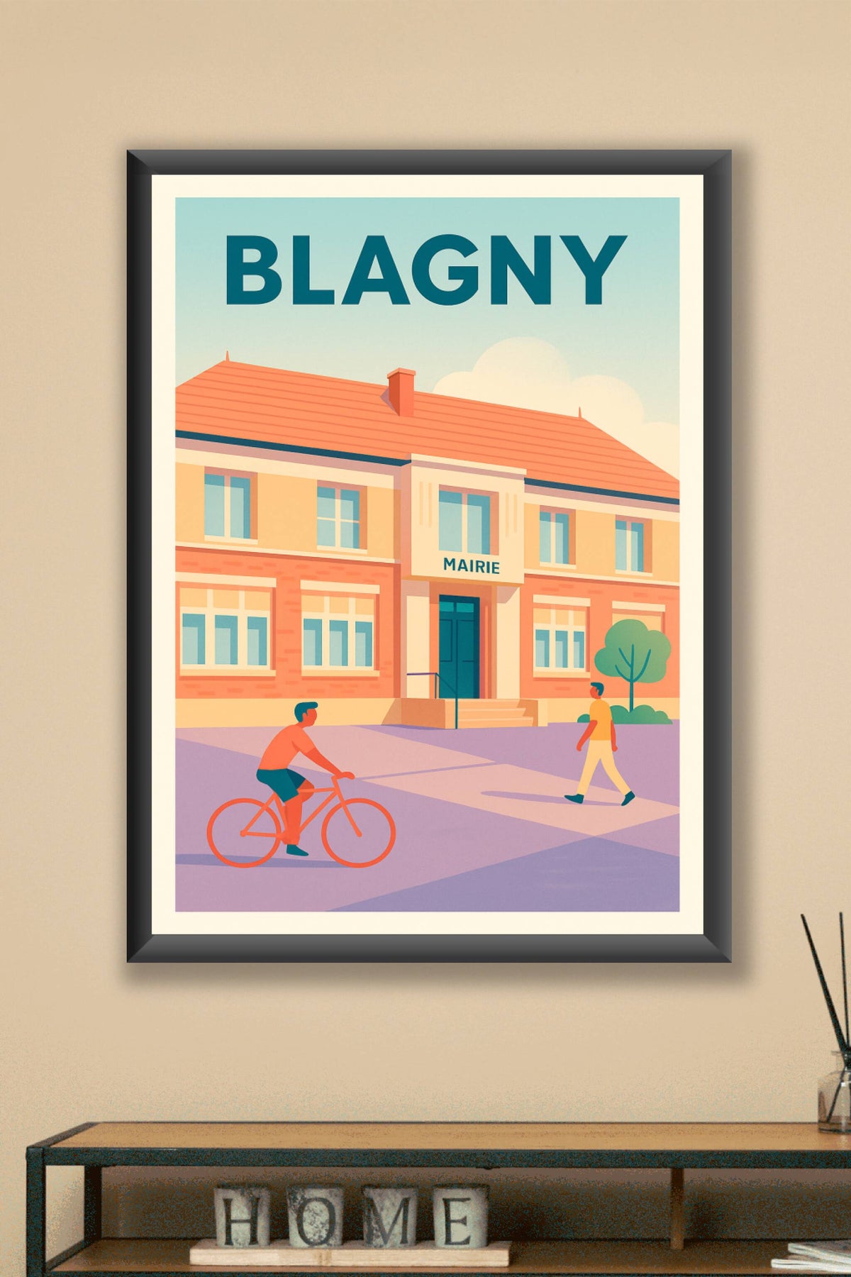 Affiche de Blagny - Charme simple et convivialité au cœur de la mairie