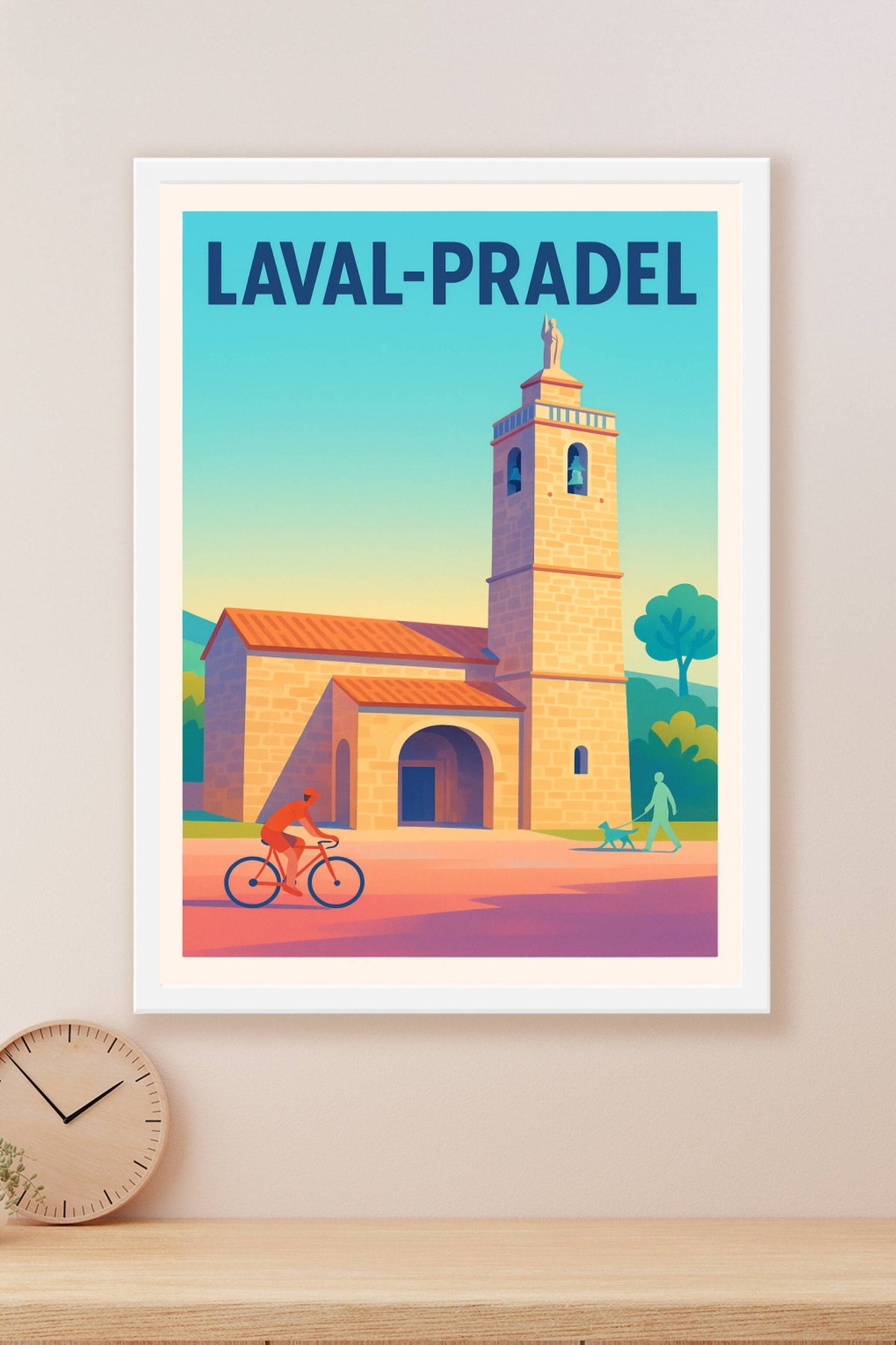 Affiche de Laval-Pradel - Charme et Sérénité Méditerranéenne