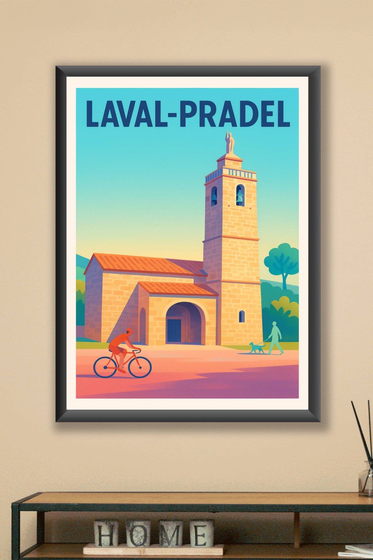 Affiche de Laval-Pradel - Charme et Sérénité Méditerranéenne