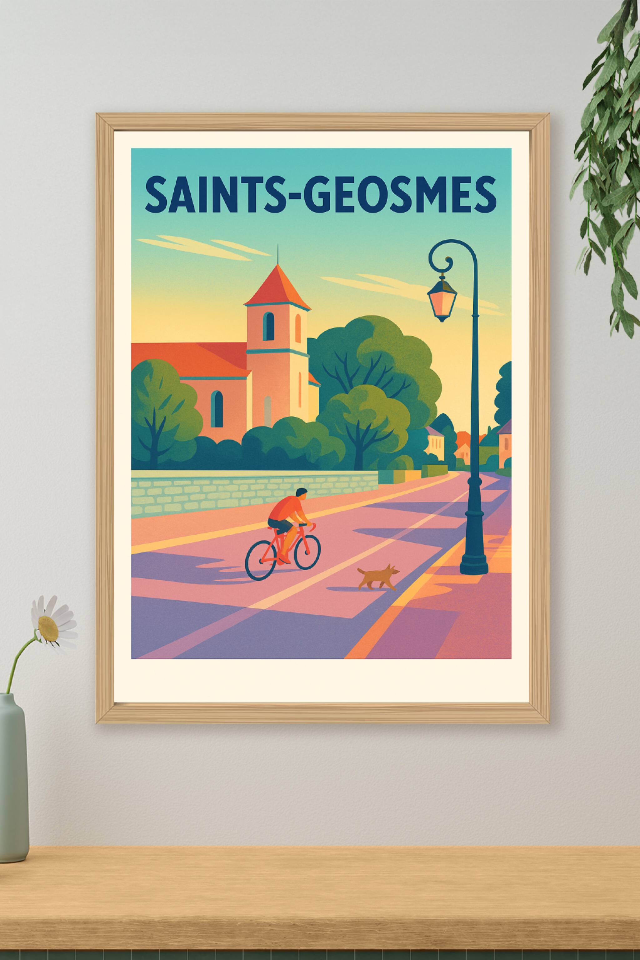 Affiche de Saints-Geosmes - Balade paisible au cœur du village