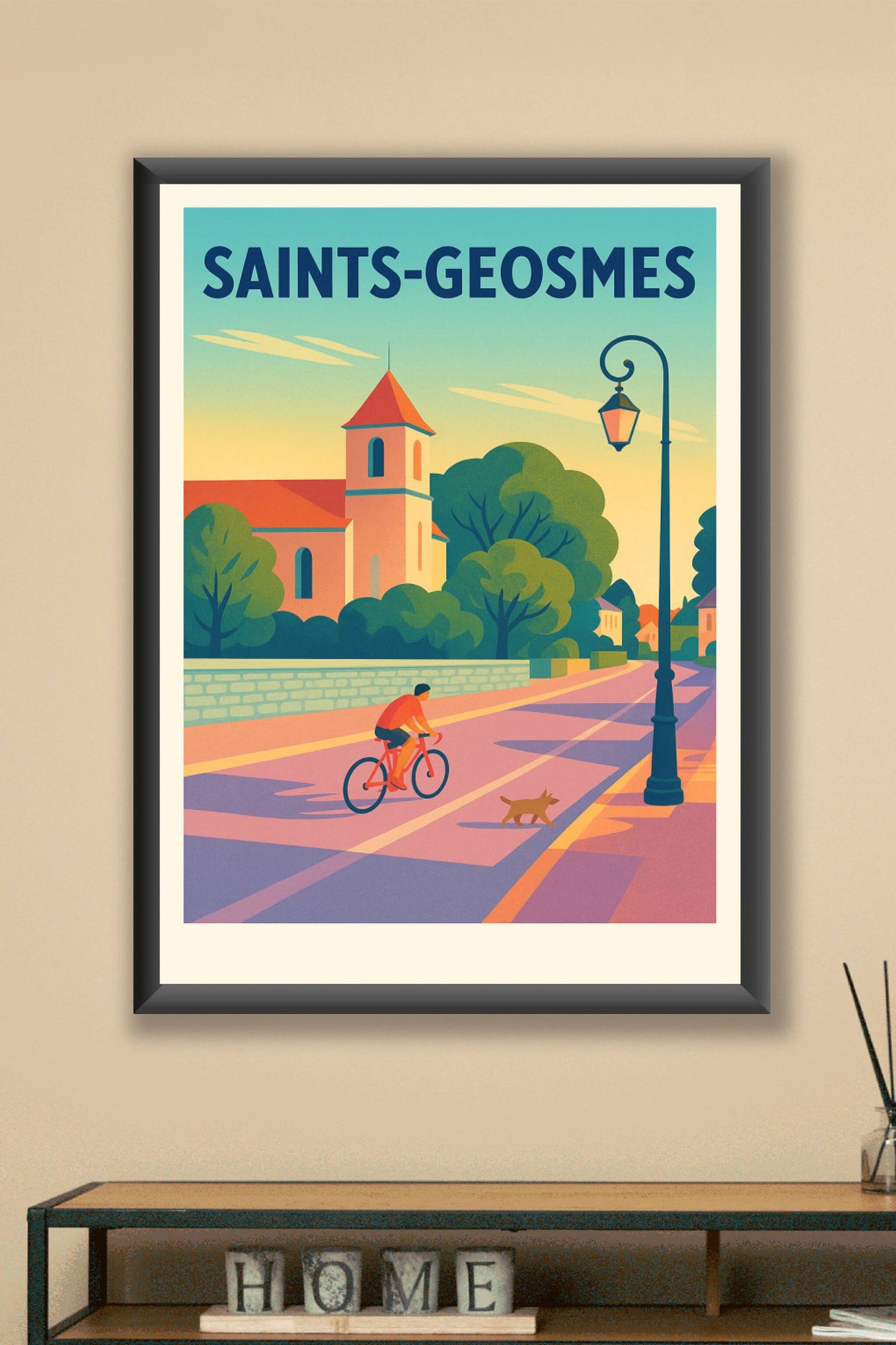 Affiche de Saints-Geosmes - Balade paisible au cœur du village