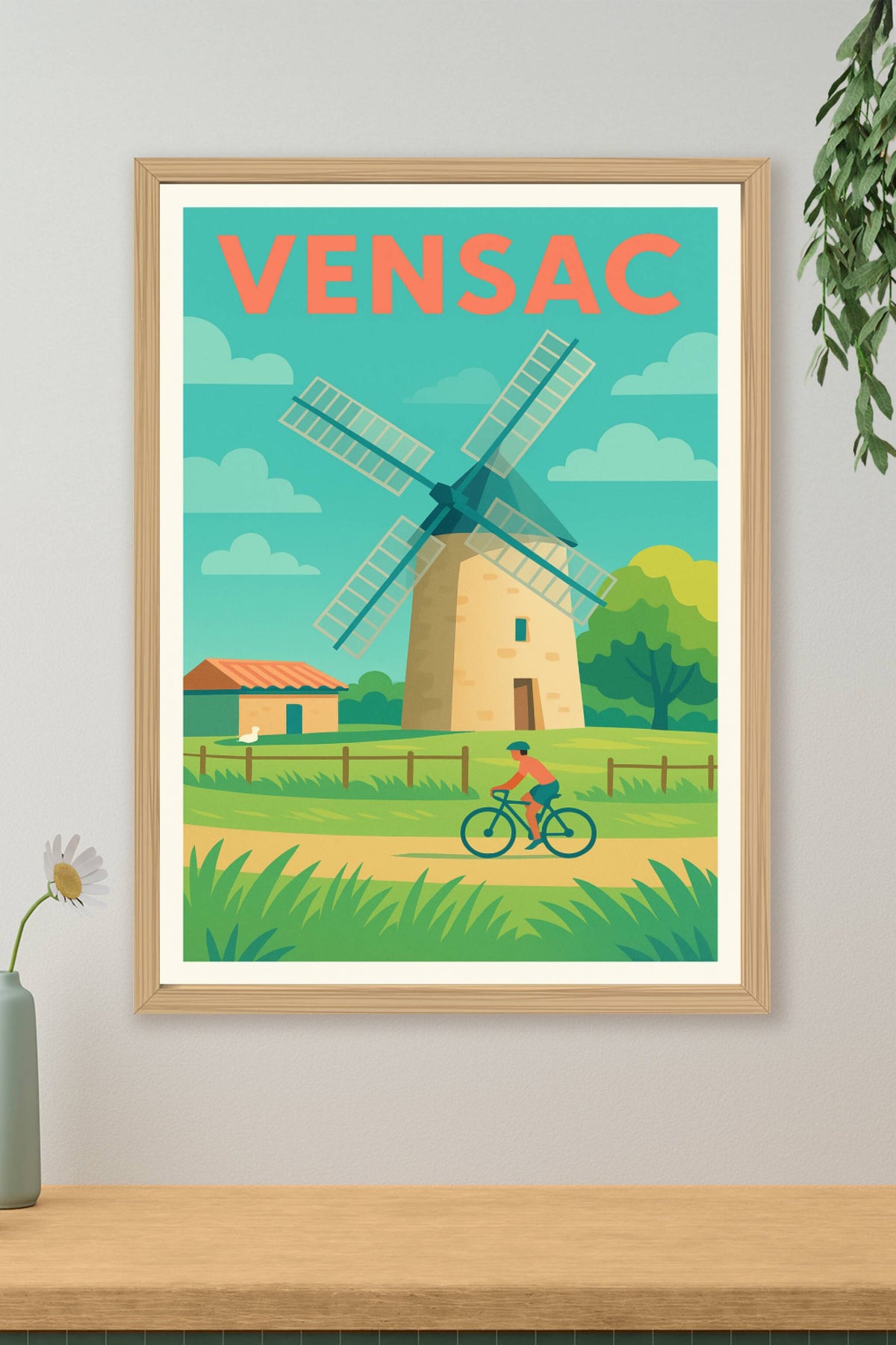 Affiche de Vensac - Un souffle de nature et tradition