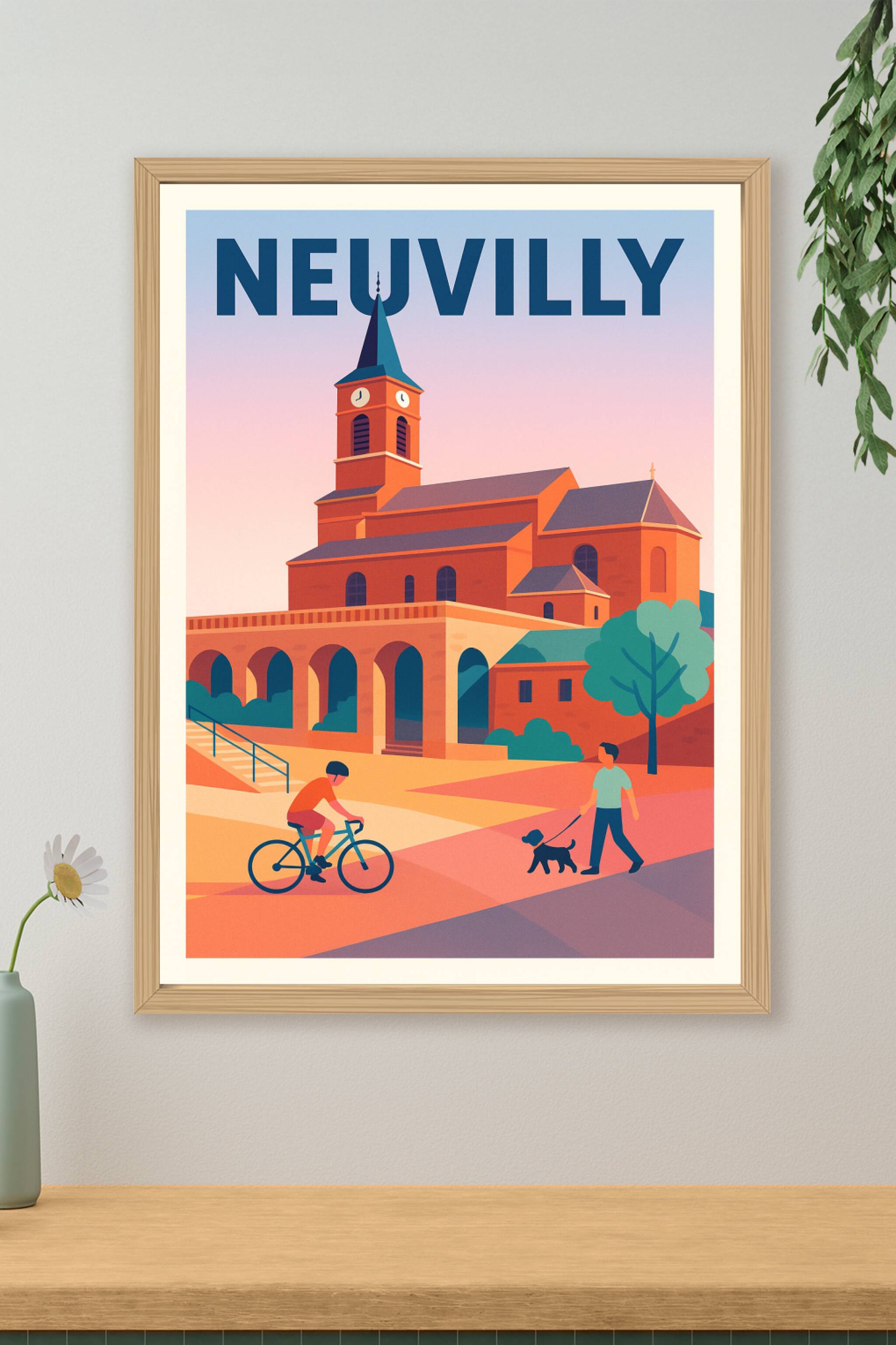 Affiche de Neuvilly - Charme et sérénité au cœur de la ville