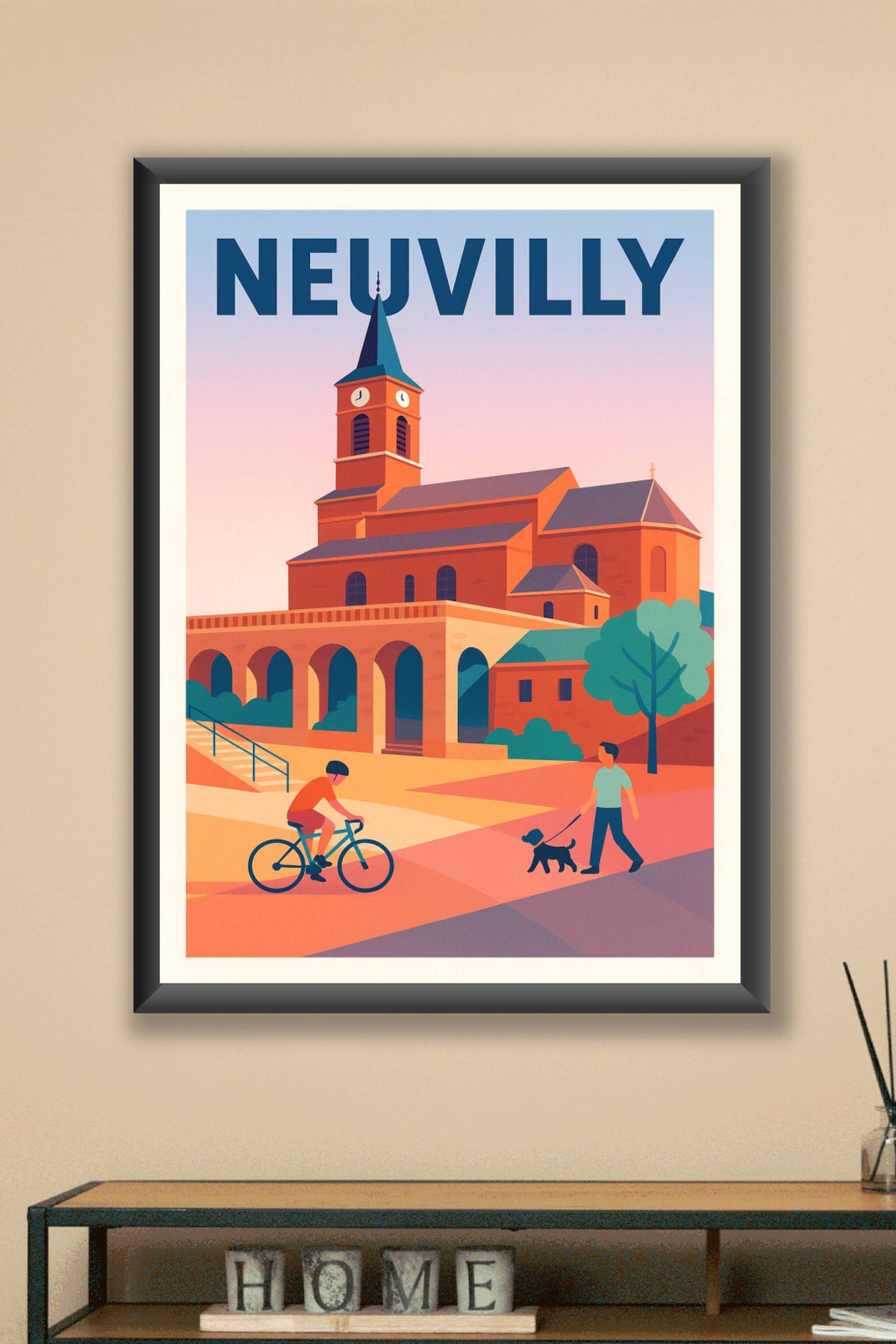 Affiche de Neuvilly - Charme et sérénité au cœur de la ville