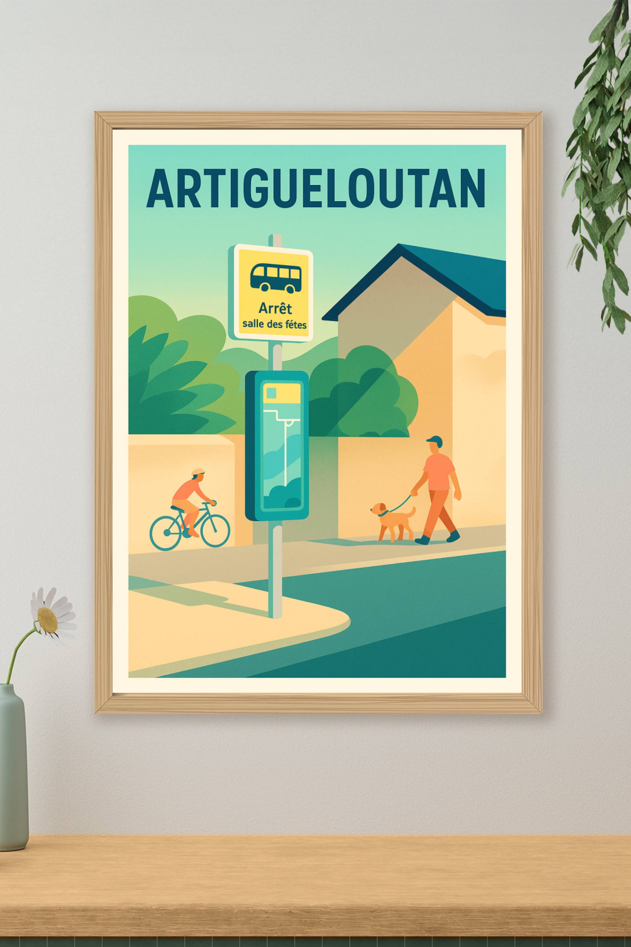 Affiche de Artigueloutan - L'escapade paisible au coin de la rue