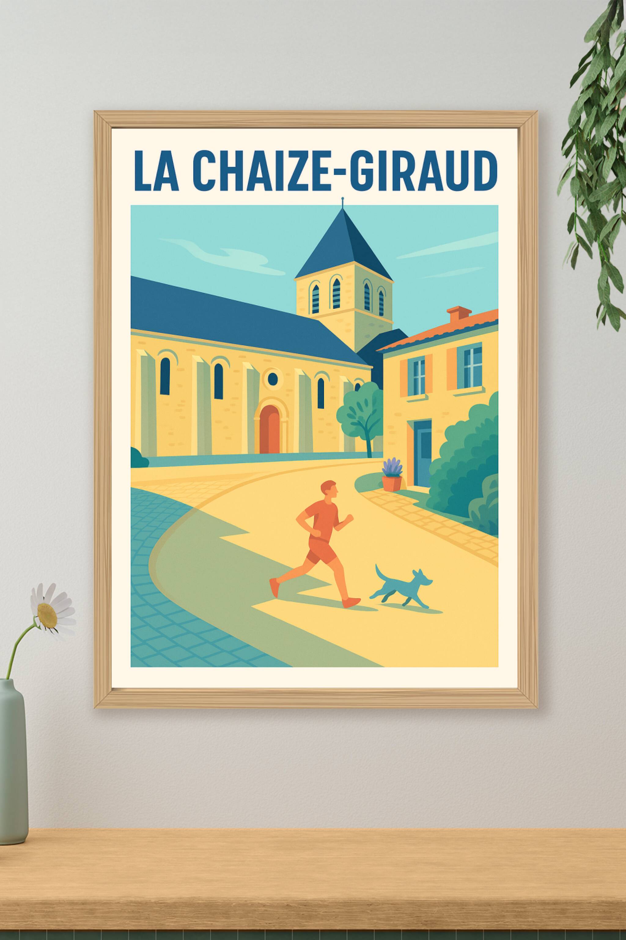 Affiche de La Chaize-Giraud - Charme et quiétude au cœur du village