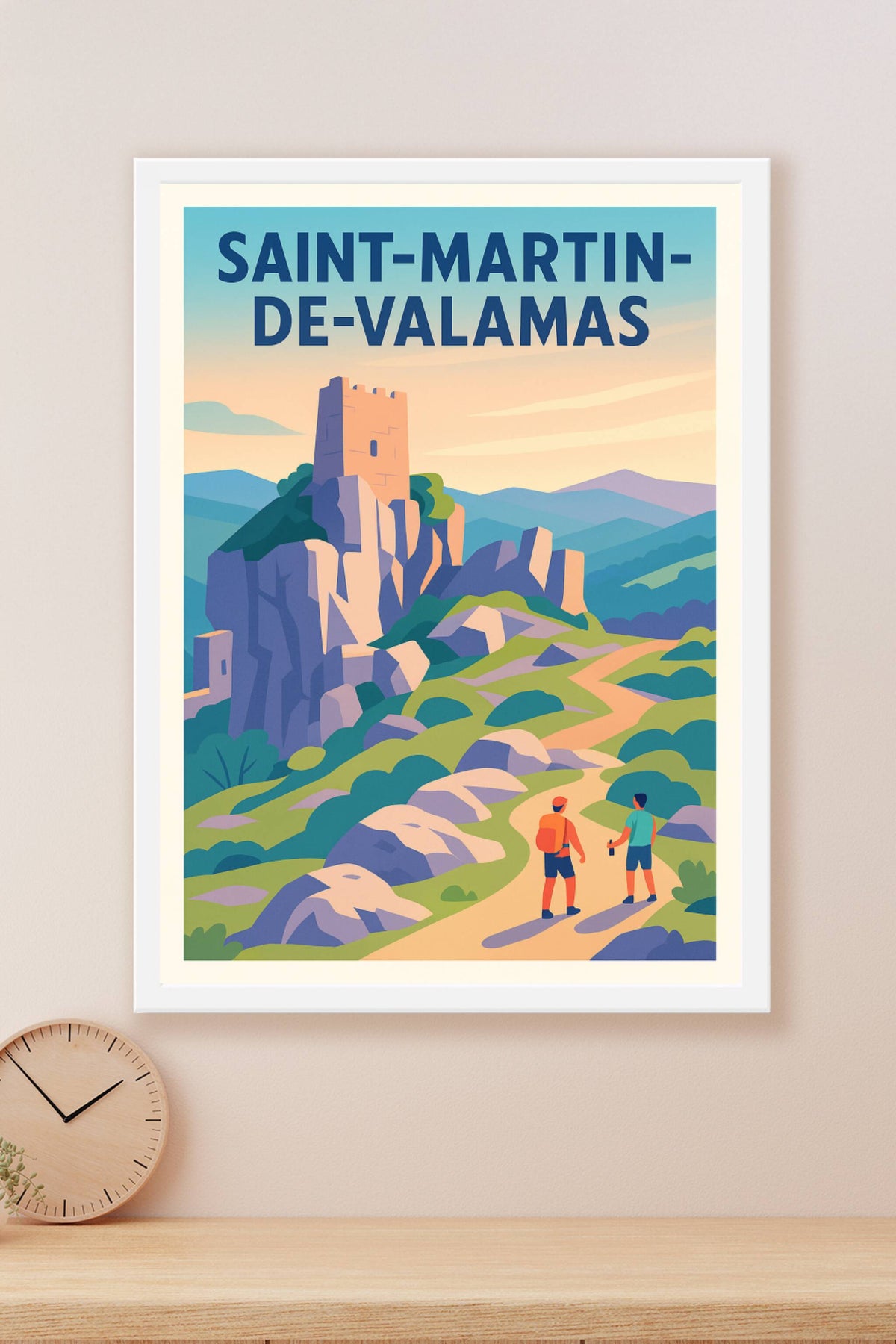 Affiche de Saint-Martin-de-Valamas - Une escapade nature au cœur des montagnes