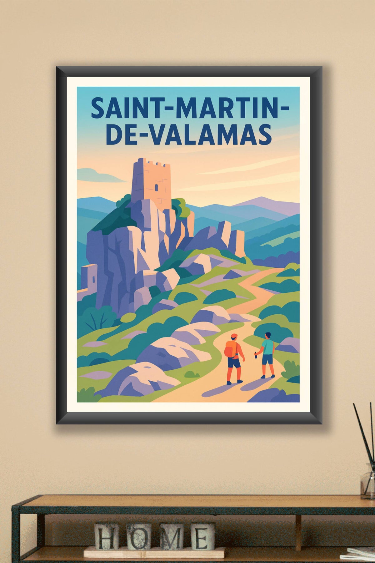 Affiche de Saint-Martin-de-Valamas - Une escapade nature au cœur des montagnes