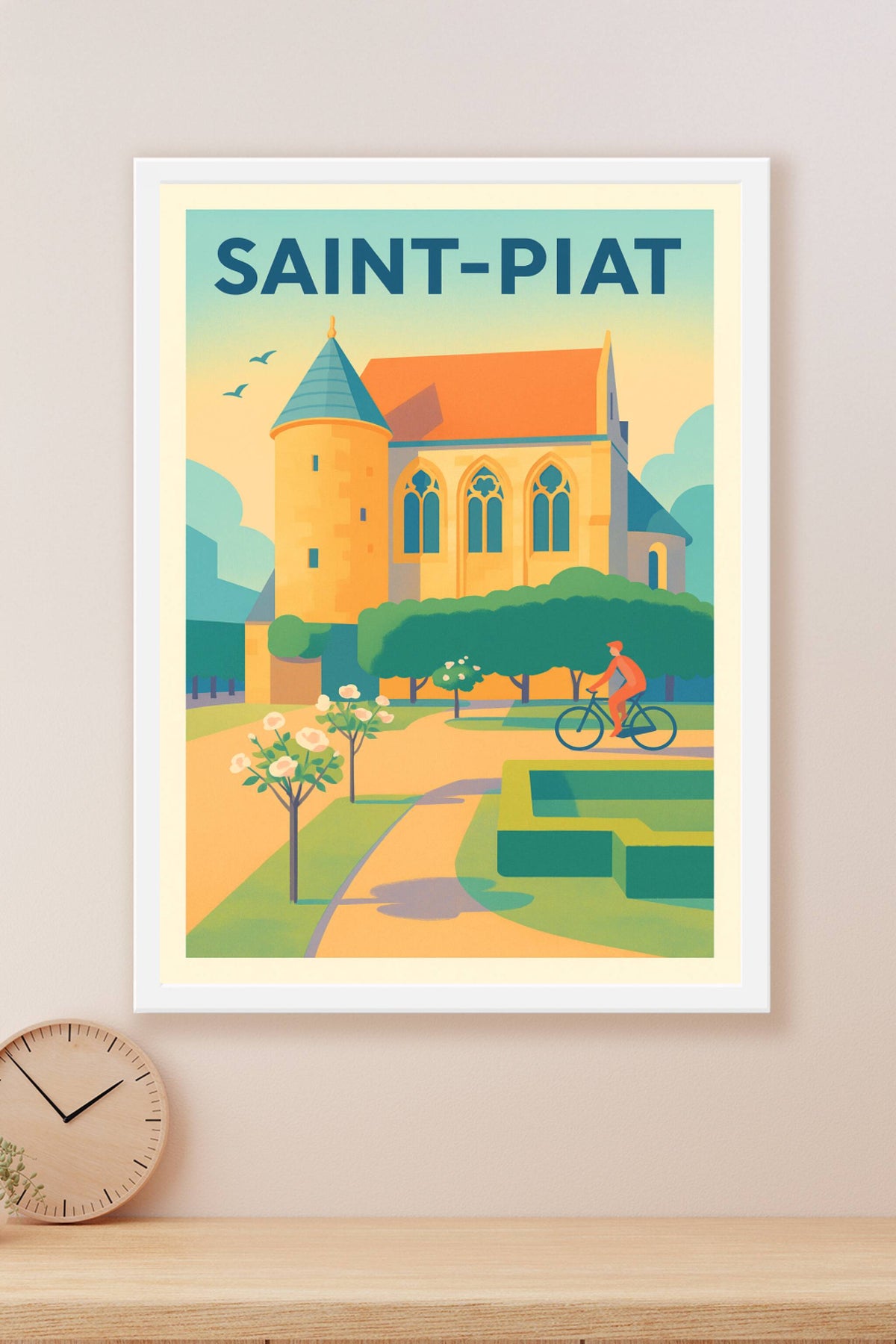 Affiche de Saint-Piat - Charme et Sérénité en Douceur
