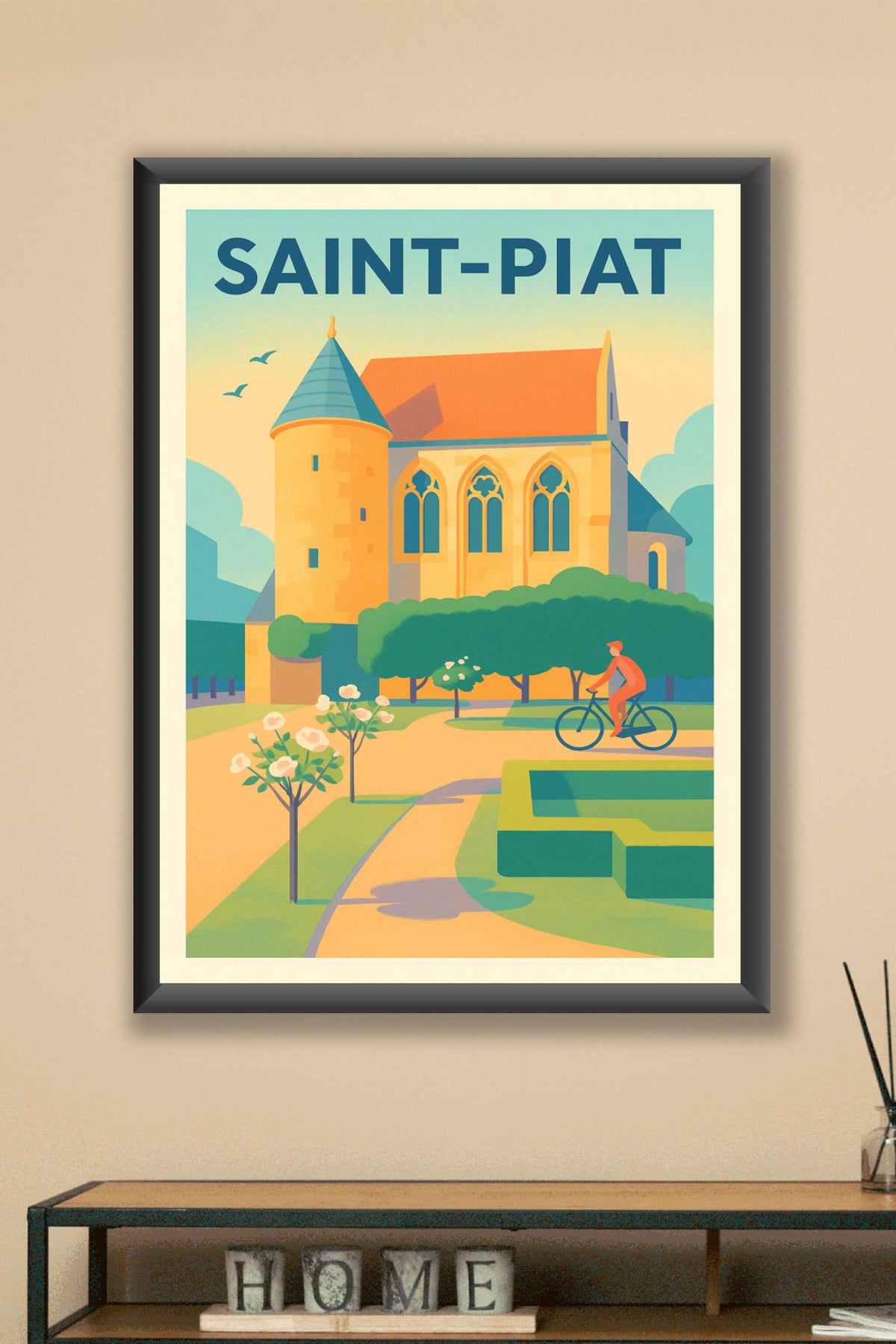 Affiche de Saint-Piat - Charme et Sérénité en Douceur