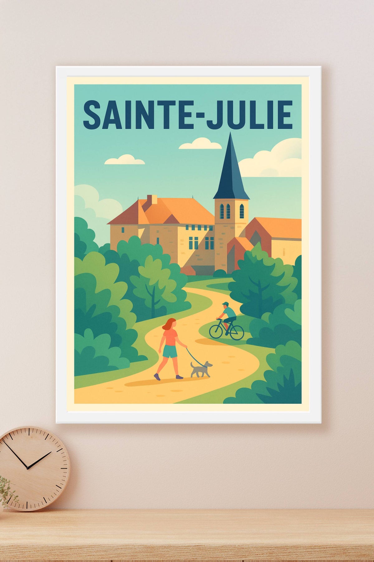Affiche de Sainte-Julie - Aux portes d'une nature apaisante