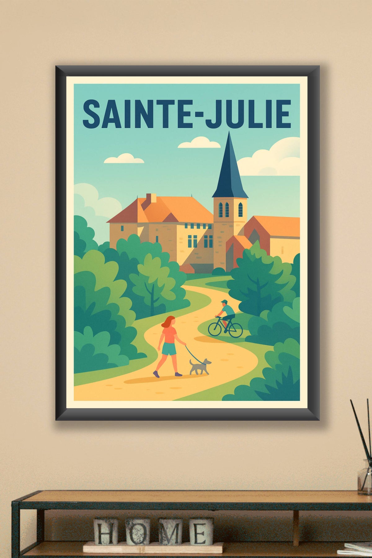 Affiche de Sainte-Julie - Aux portes d'une nature apaisante