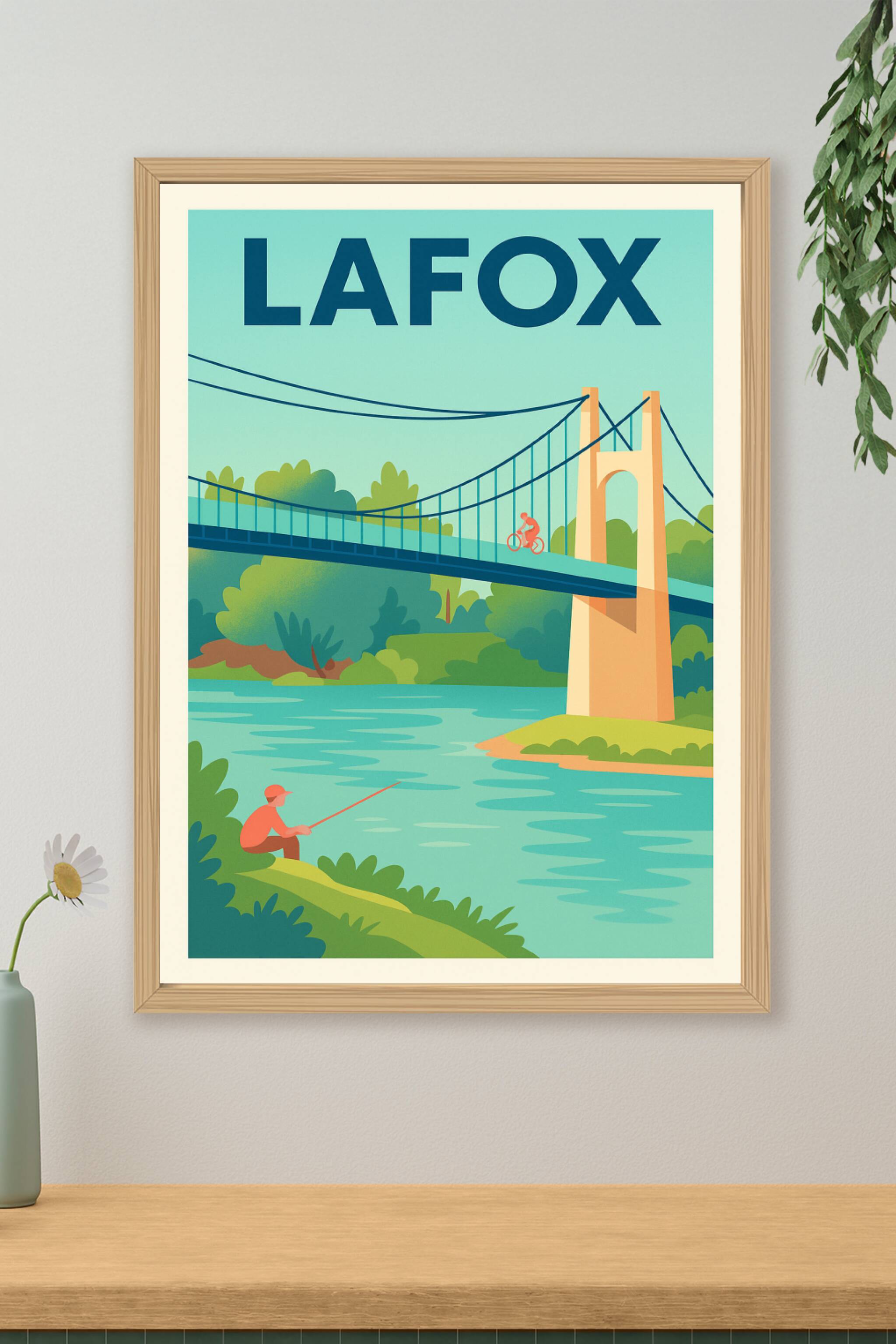 Affiche de Lafox - Un havre de paix au bord de l'eau