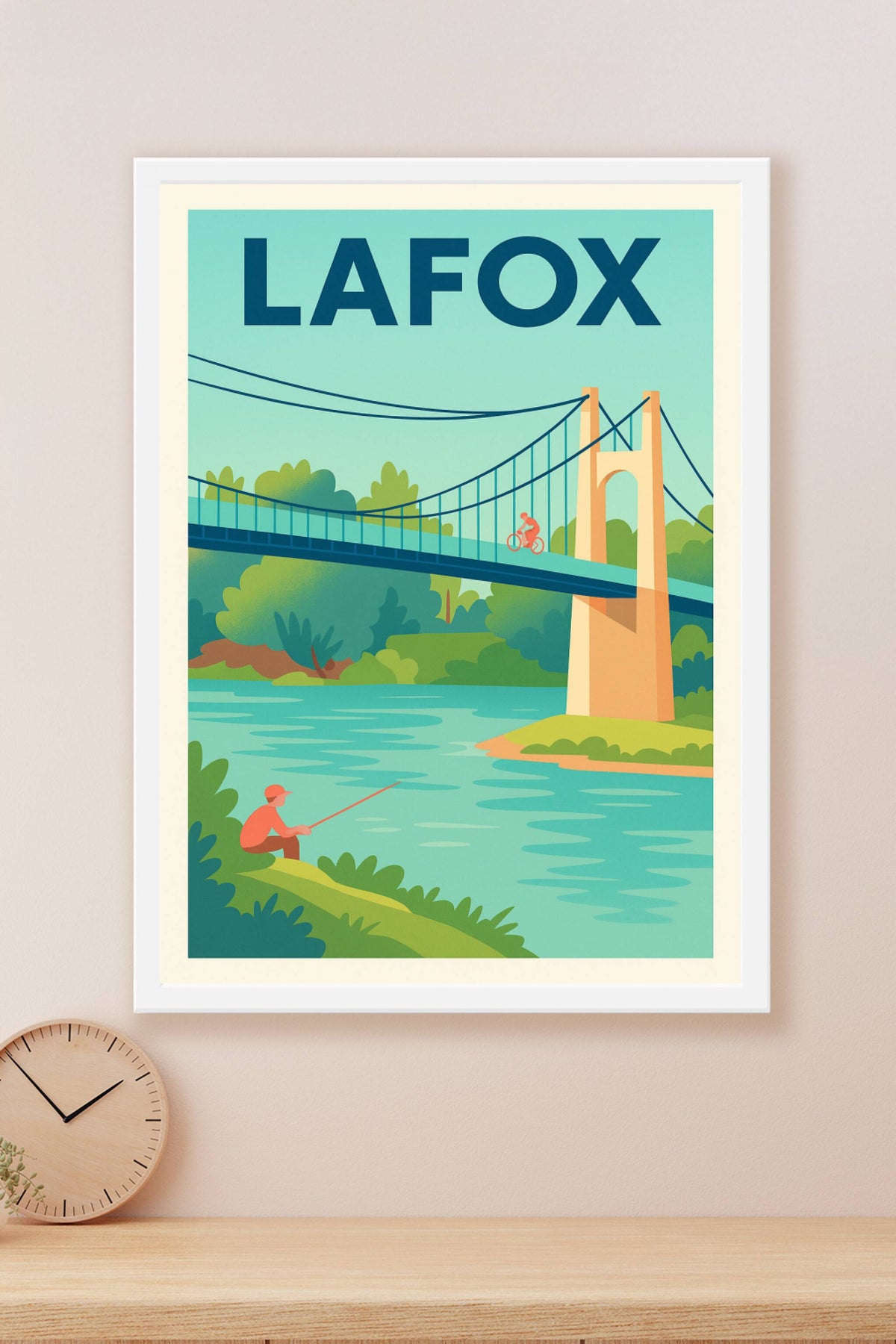 Affiche de Lafox - Un havre de paix au bord de l'eau