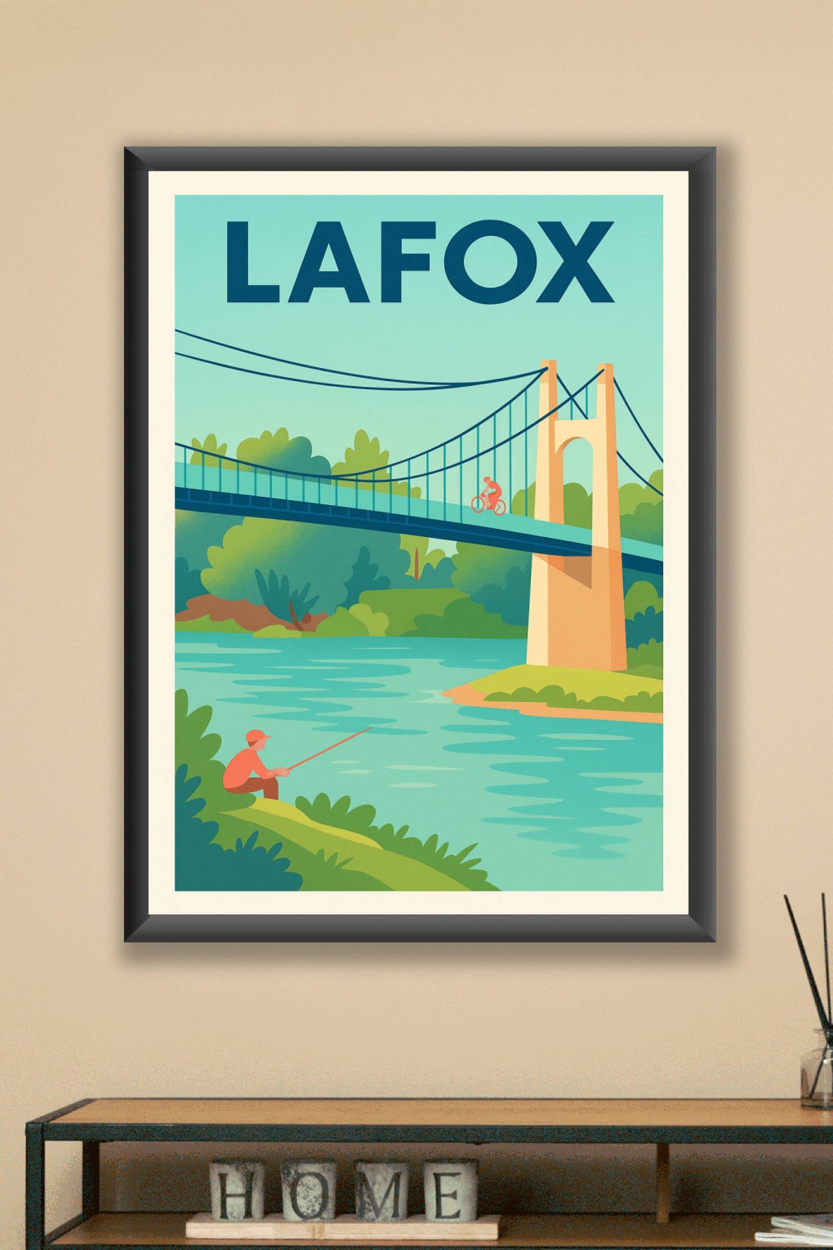 Affiche de Lafox - Un havre de paix au bord de l'eau