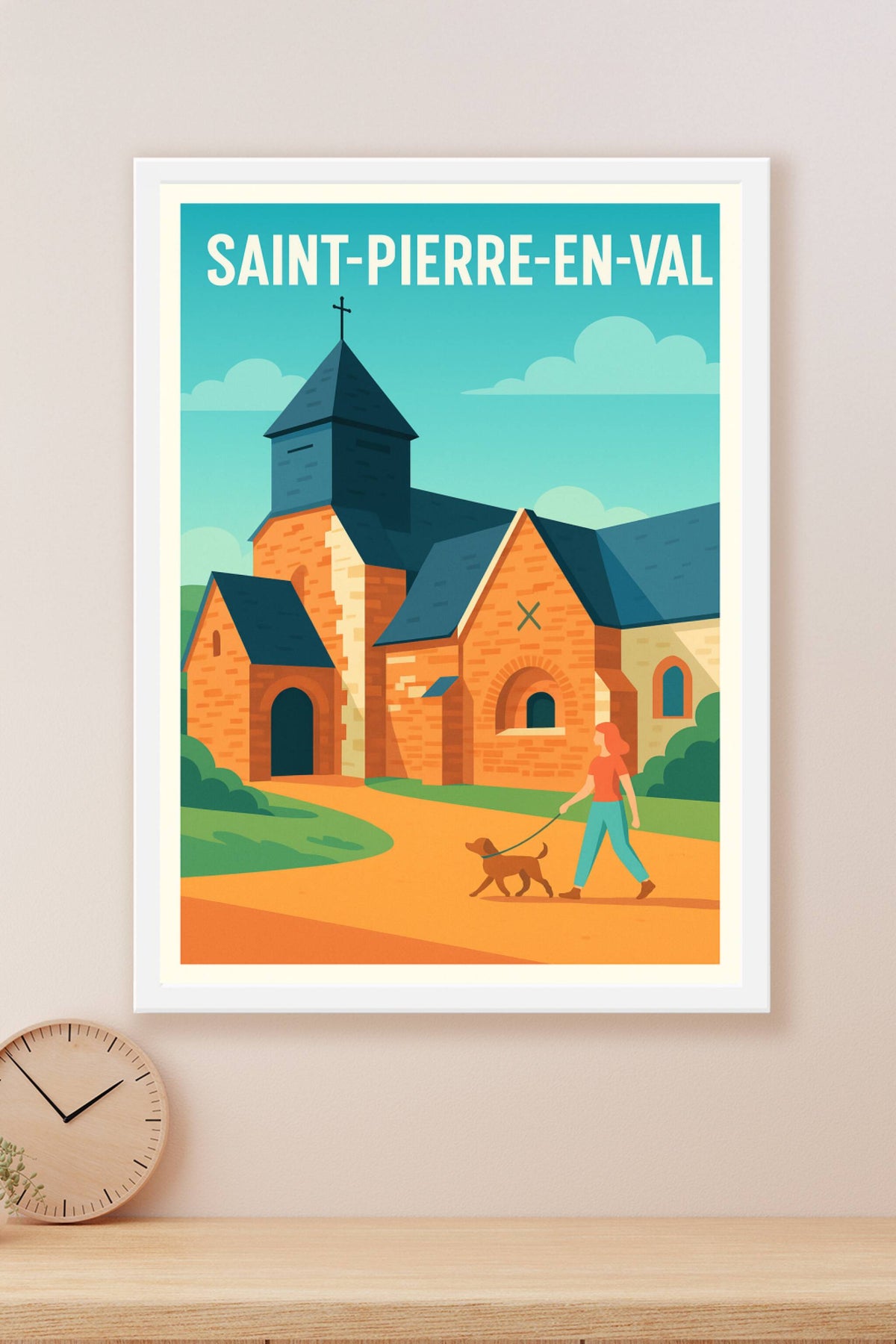 Affiche de Saint-Pierre-en-Val - Charme et sérénité au cœur du village