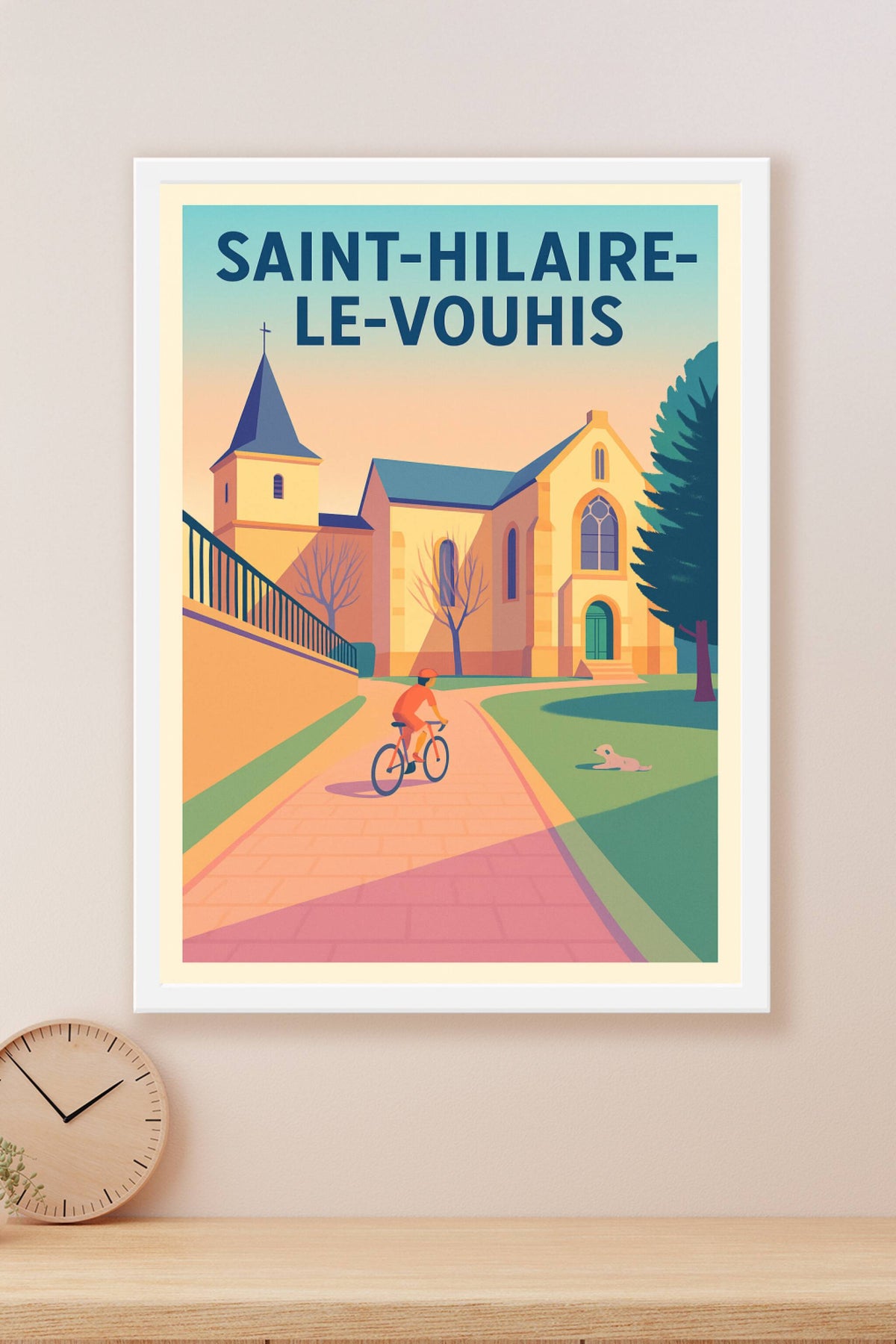 Affiche de Saint-Hilaire-le-Vouhis - Charme paisible et balades à vélo