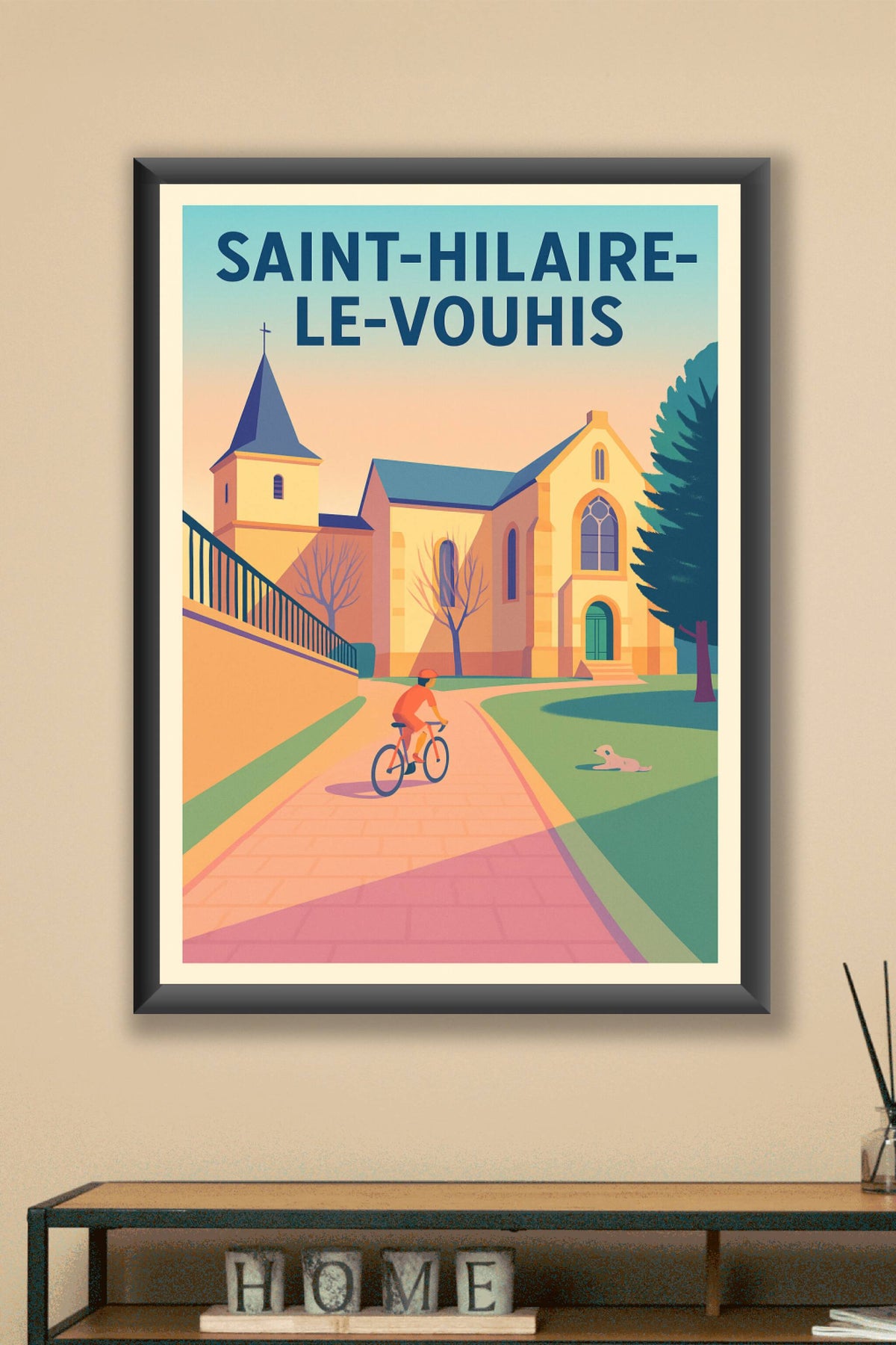Affiche de Saint-Hilaire-le-Vouhis - Charme paisible et balades à vélo