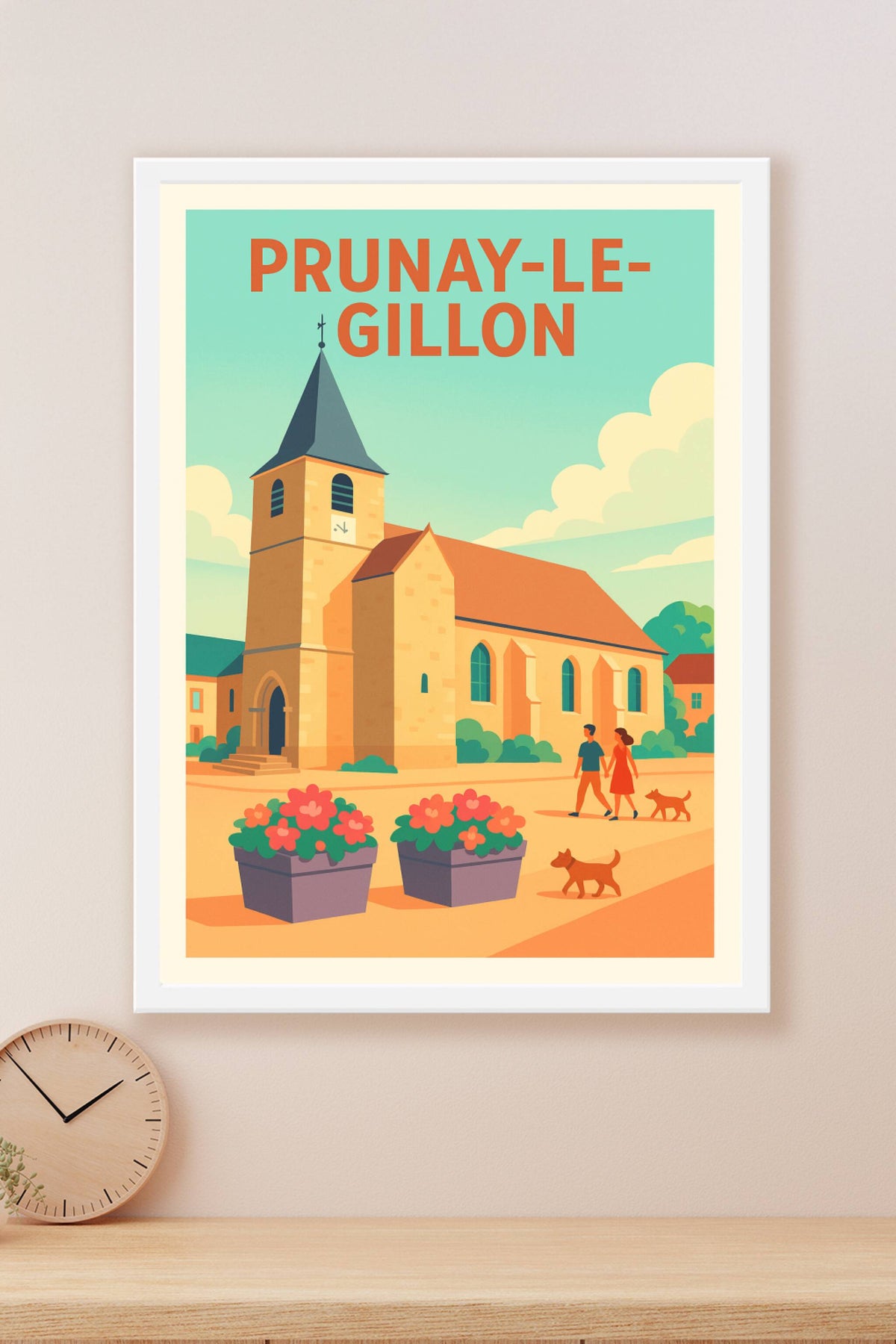Affiche de Prunay-le-Gillon - Charme et Sérénité au Cœur du Village