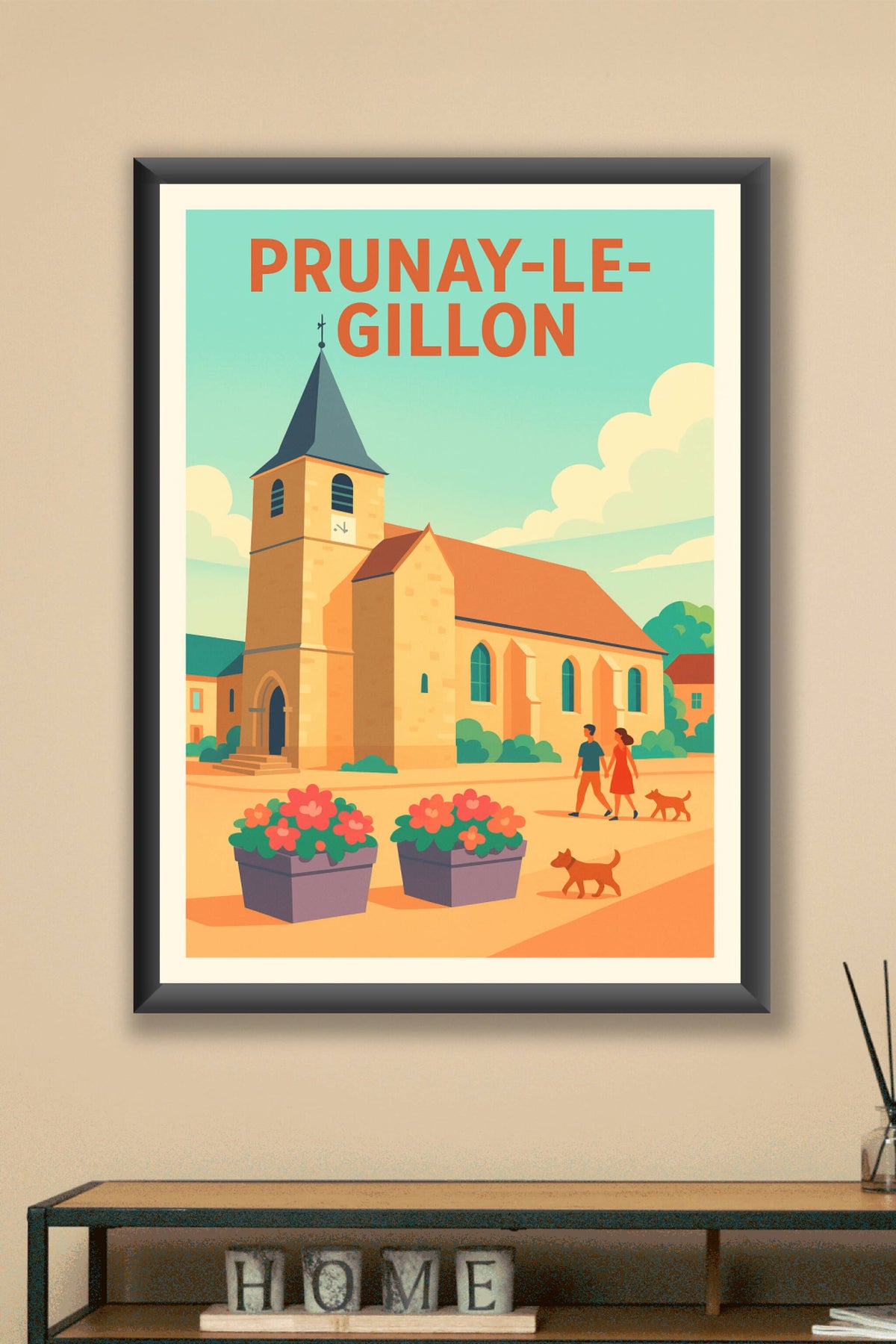 Affiche de Prunay-le-Gillon - Charme et Sérénité au Cœur du Village