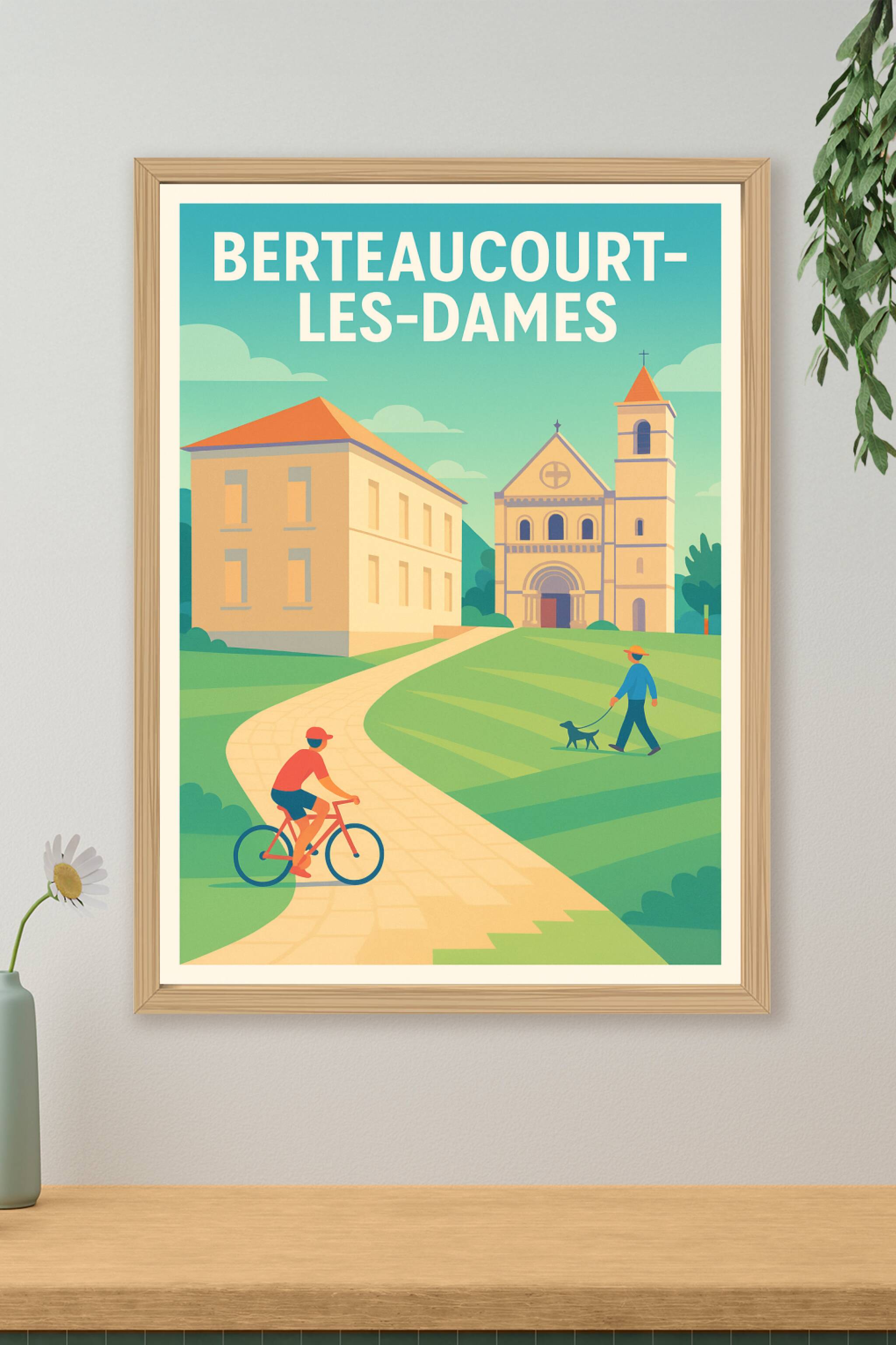 Affiche de Berteaucourt-les-Dames - Charme et Sérénité au Cœur du Village