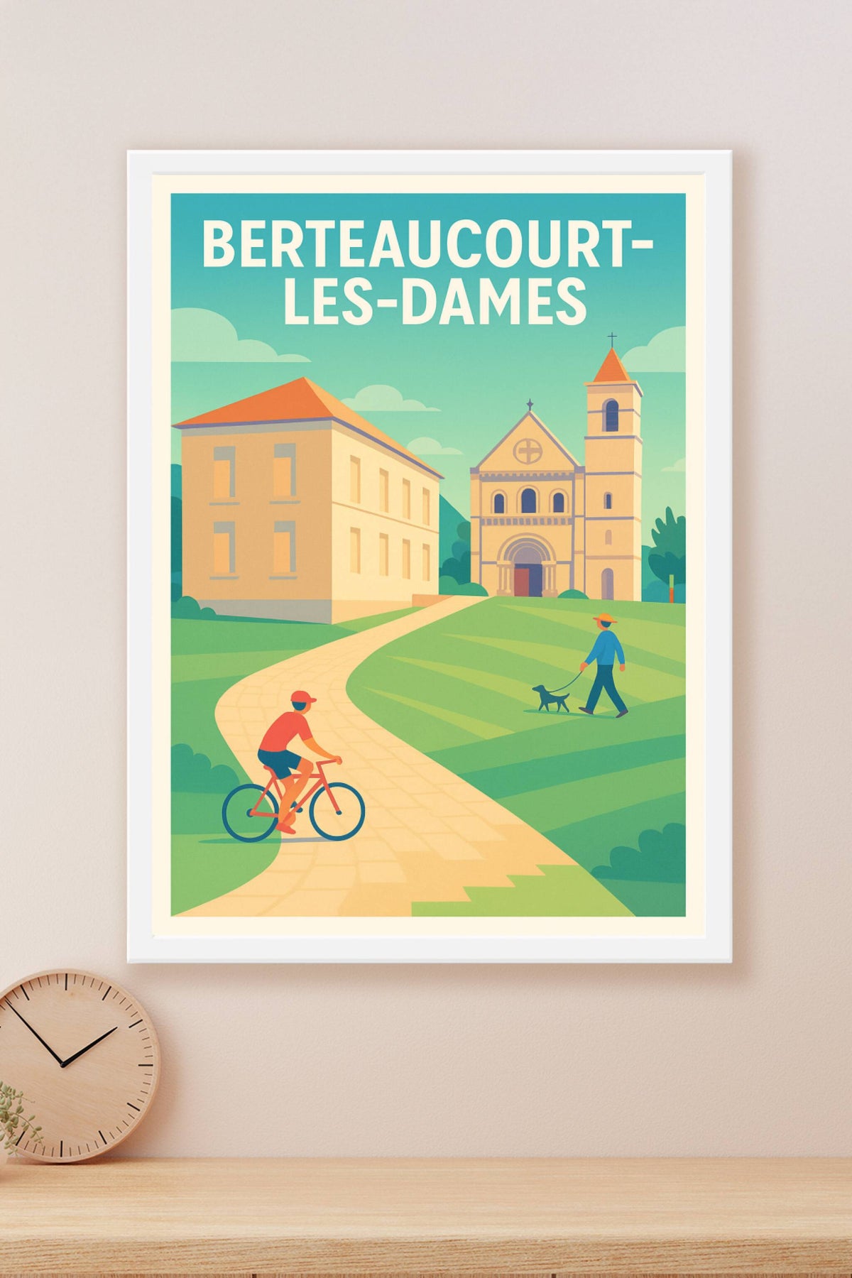 Affiche de Berteaucourt-les-Dames - Charme et Sérénité au Cœur du Village