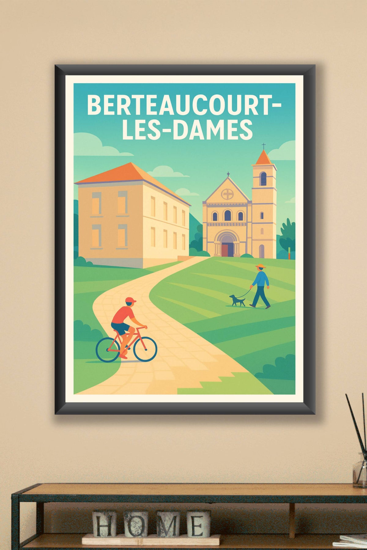 Affiche de Berteaucourt-les-Dames - Charme et Sérénité au Cœur du Village