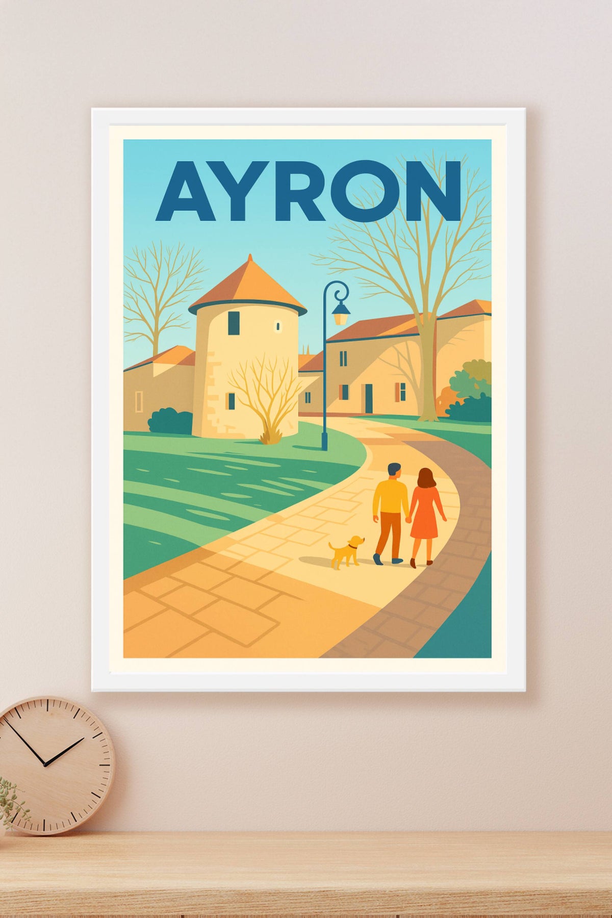 Affiche de Ayron - Balade tranquille au cœur du village