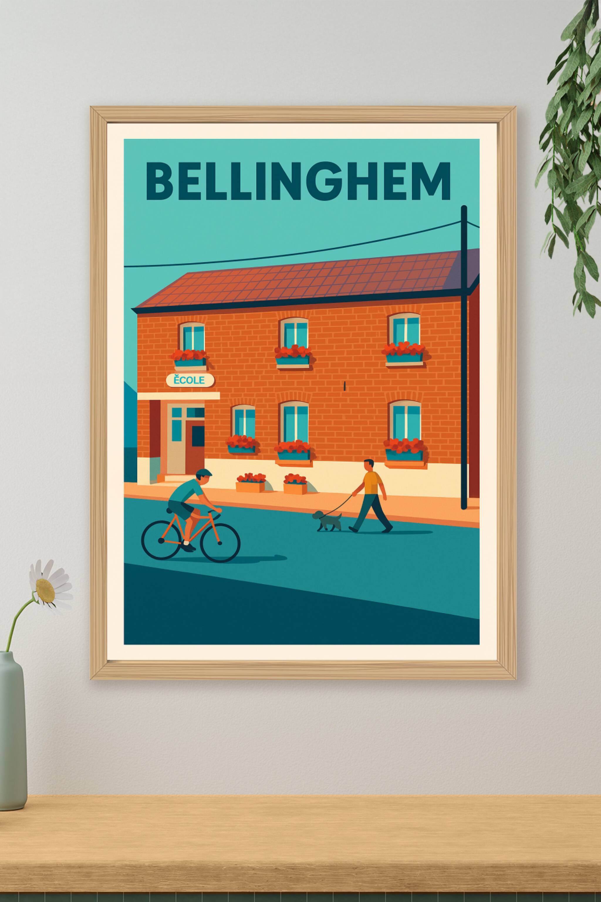 Affiche de Bellinghem - Charmante vie de village au quotidien
