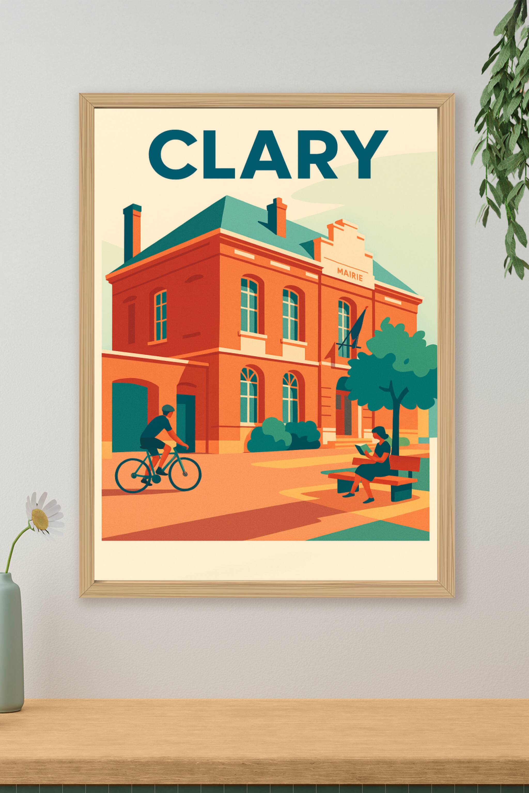 Affiche de Clary - Charme et Sérénité en Centre-Ville