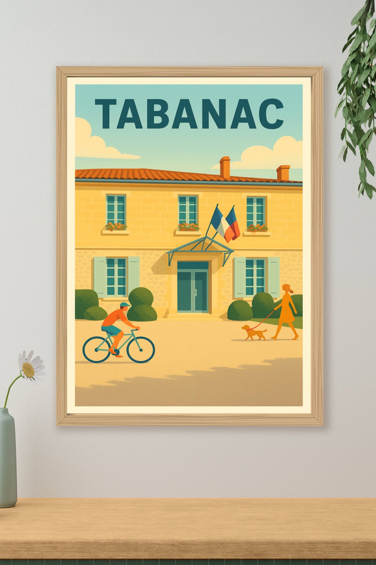 Affiche de Tabanac - Charme et douceur de la vie locale