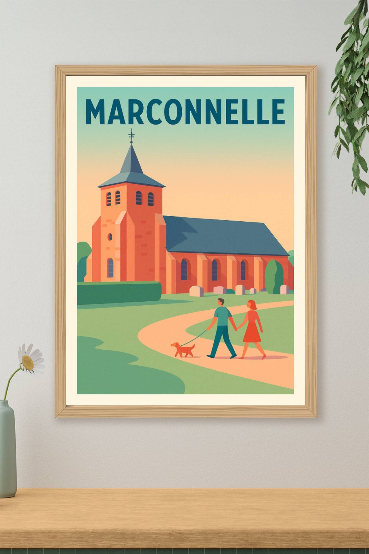 Affiche de Marconnelle - Tranquillité et charme en pleine nature