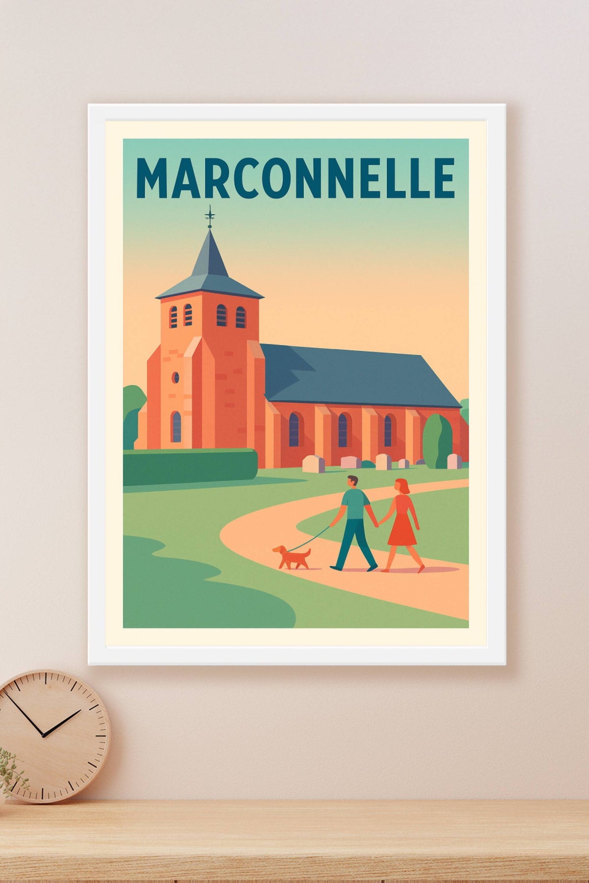 Affiche de Marconnelle - Tranquillité et charme en pleine nature