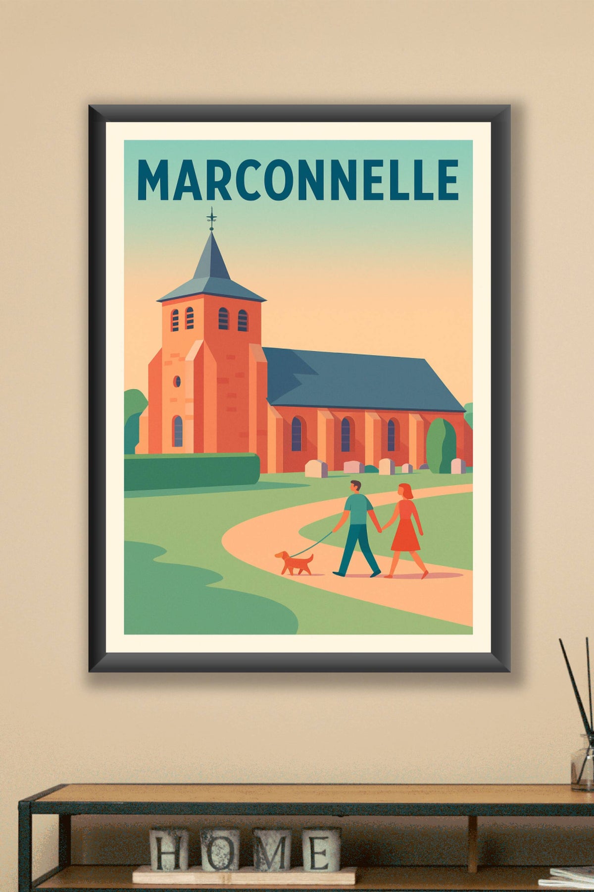 Affiche de Marconnelle - Tranquillité et charme en pleine nature