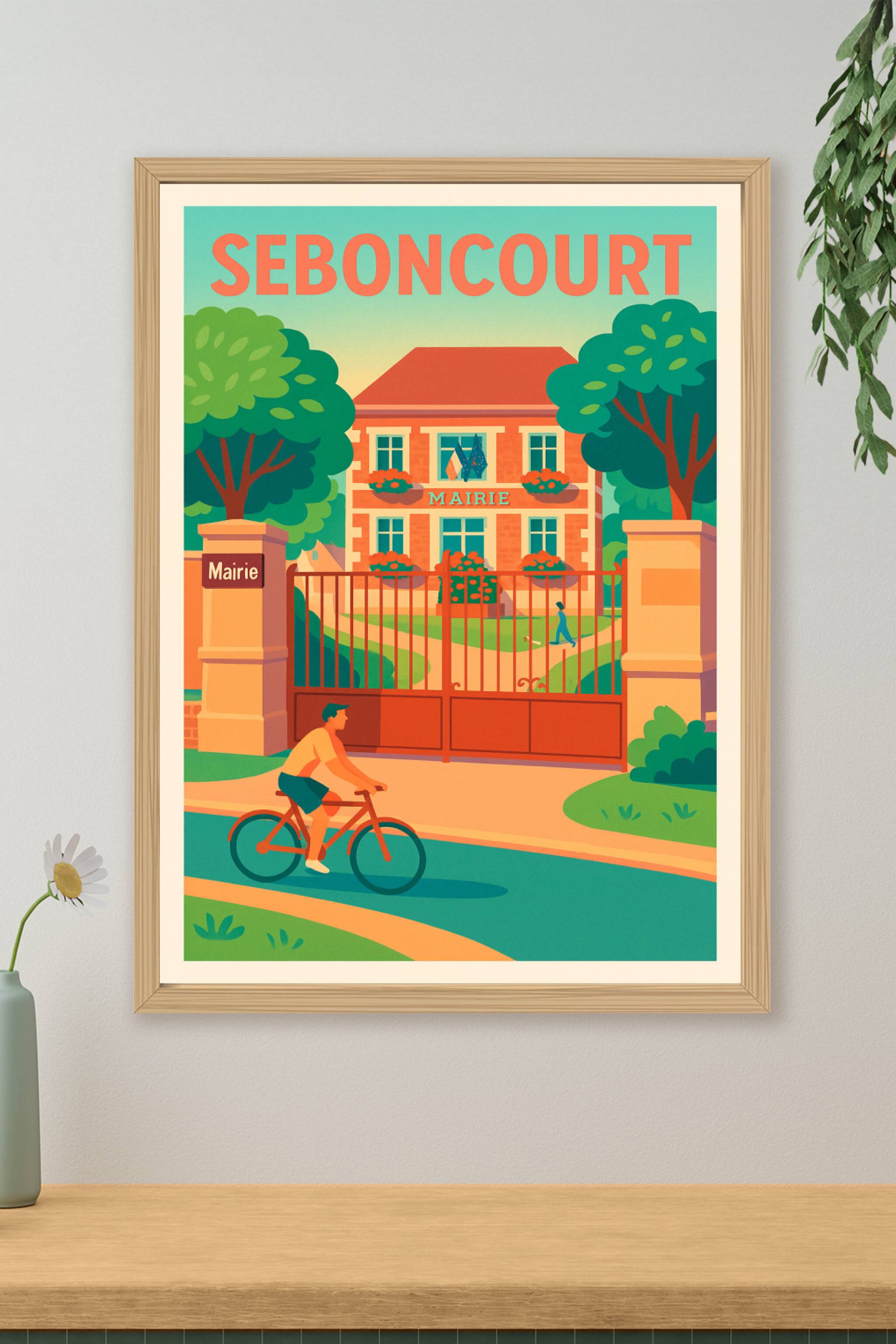 Affiche de Seboncourt - Charme et calme à la mairie