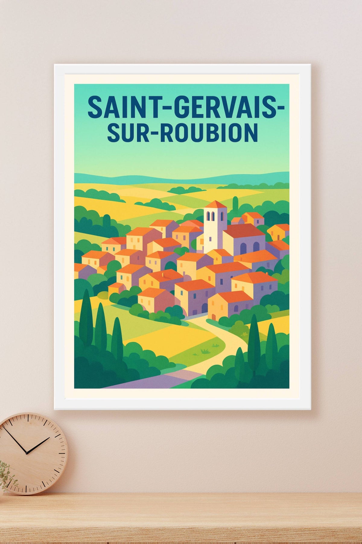 Affiche de Saint-Gervais-sur-Roubion - Charme Provençal Authentique