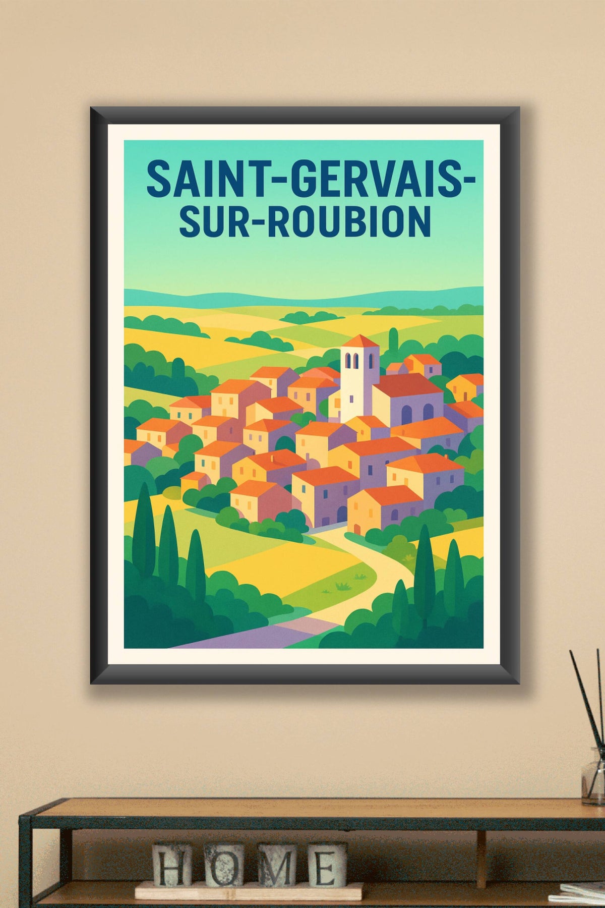 Affiche de Saint-Gervais-sur-Roubion - Charme Provençal Authentique