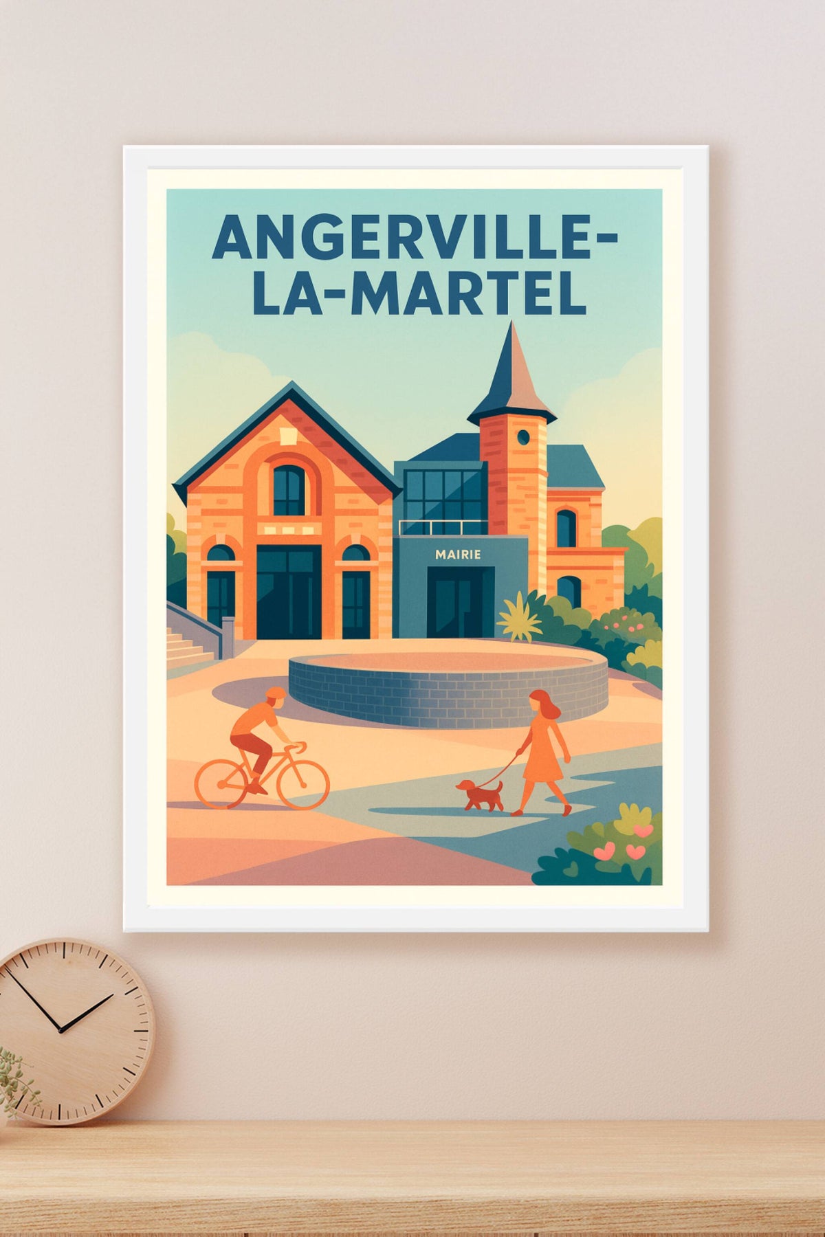 Affiche de Angerville-la-Martel - Charme et sérénité au cœur du village