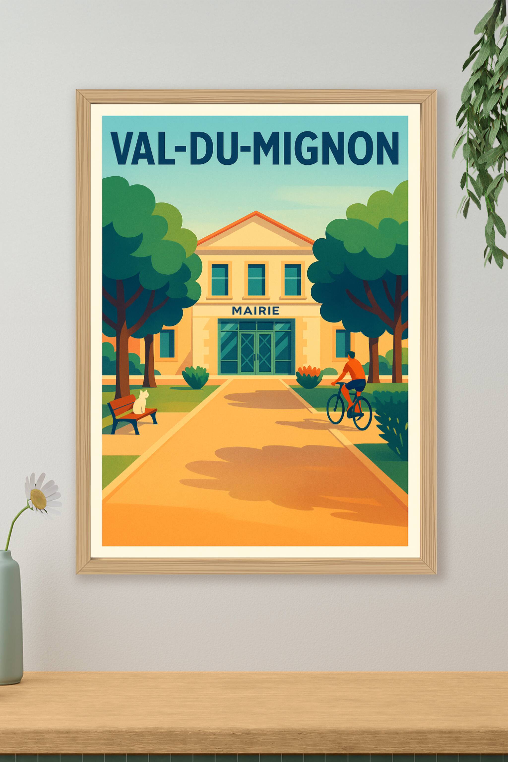 Affiche de Val-du-Mignon - Charme et quiétude au cœur de la mairie