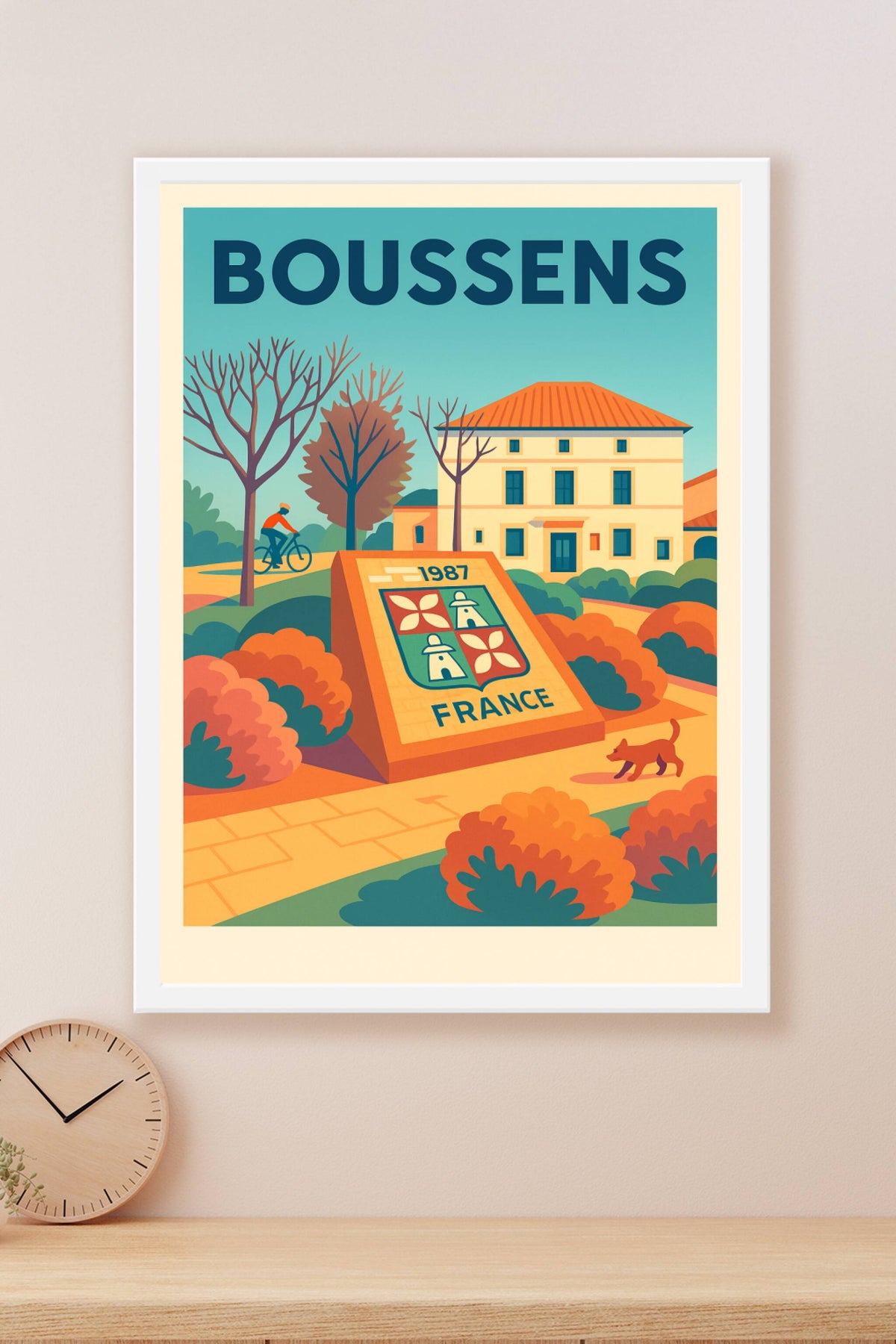 Affiche de Boussens - Charme et Sérénité du Sud-Ouest