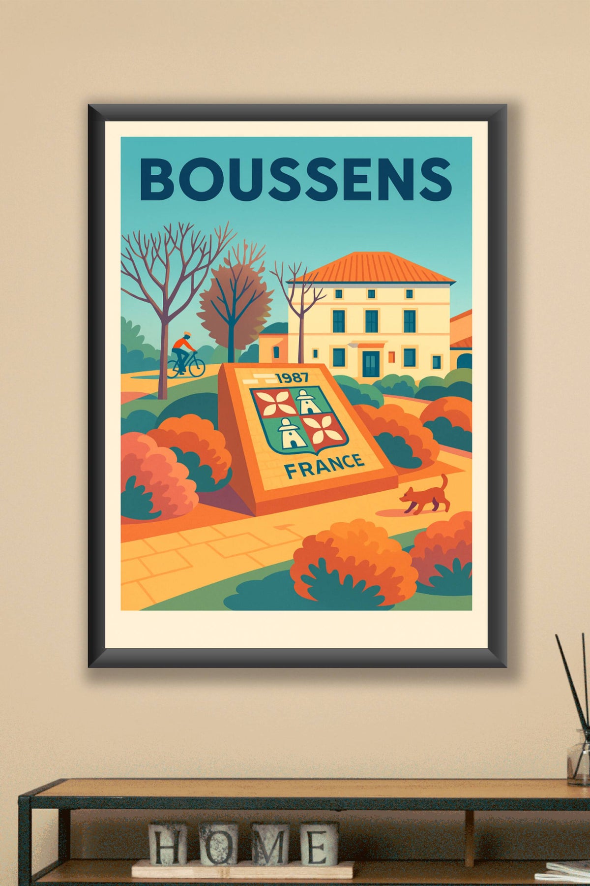 Affiche de Boussens - Charme et Sérénité du Sud-Ouest