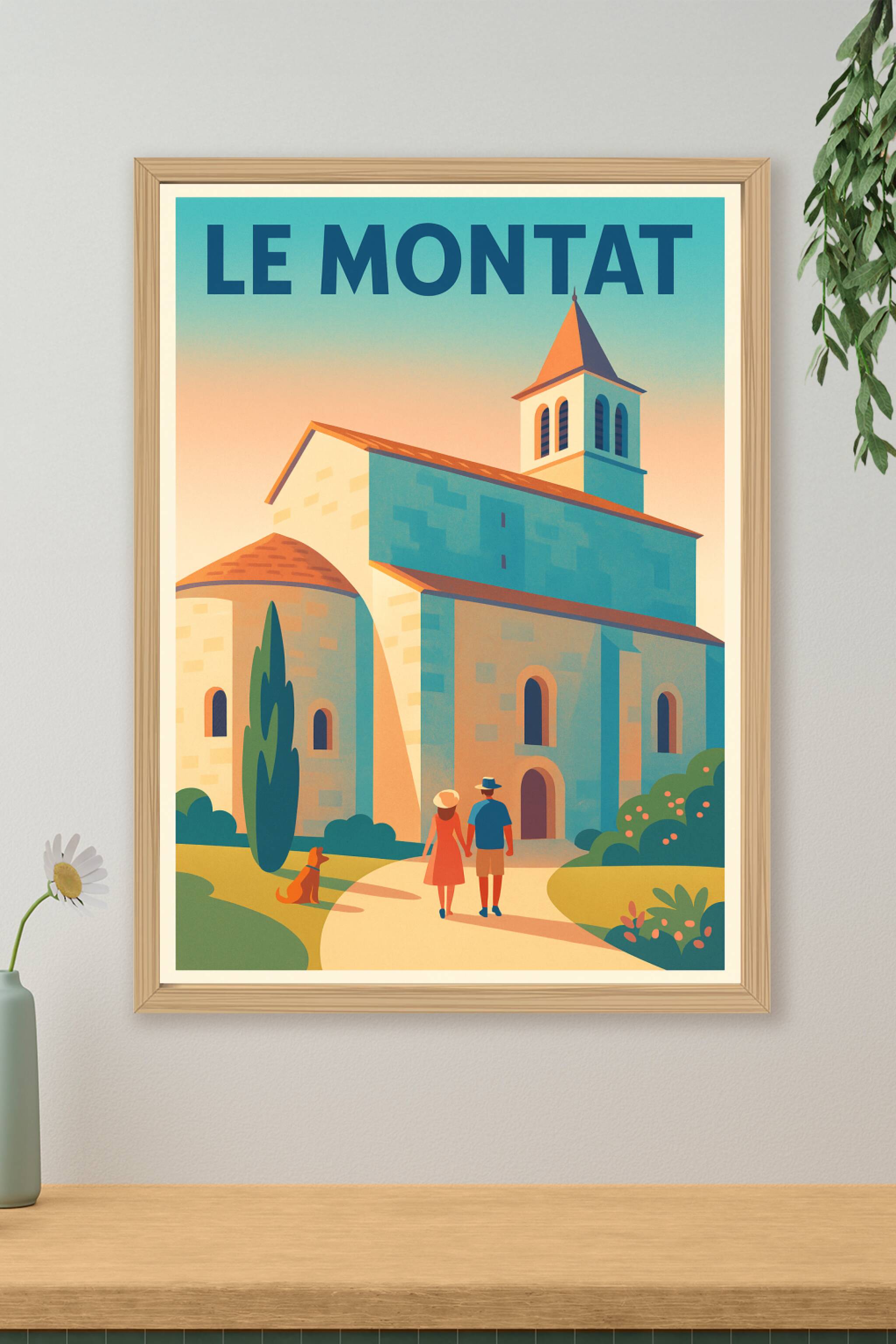 Affiche de Le Montat - Une balade au cœur de la sérénité