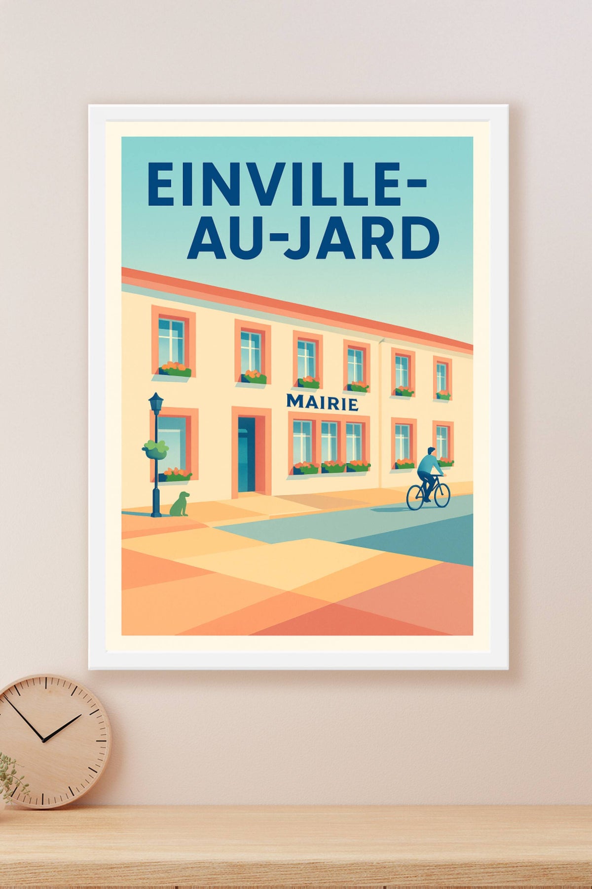 Affiche de Einville-au-Jard - Charme et tranquillité au cœur du village