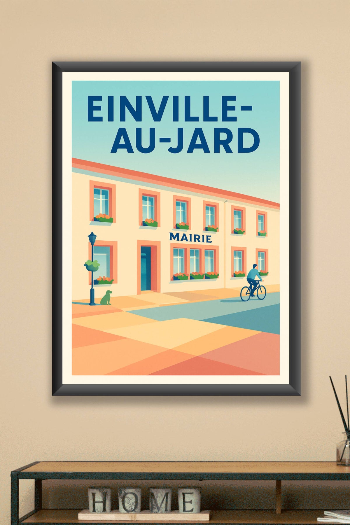 Affiche de Einville-au-Jard - Charme et tranquillité au cœur du village