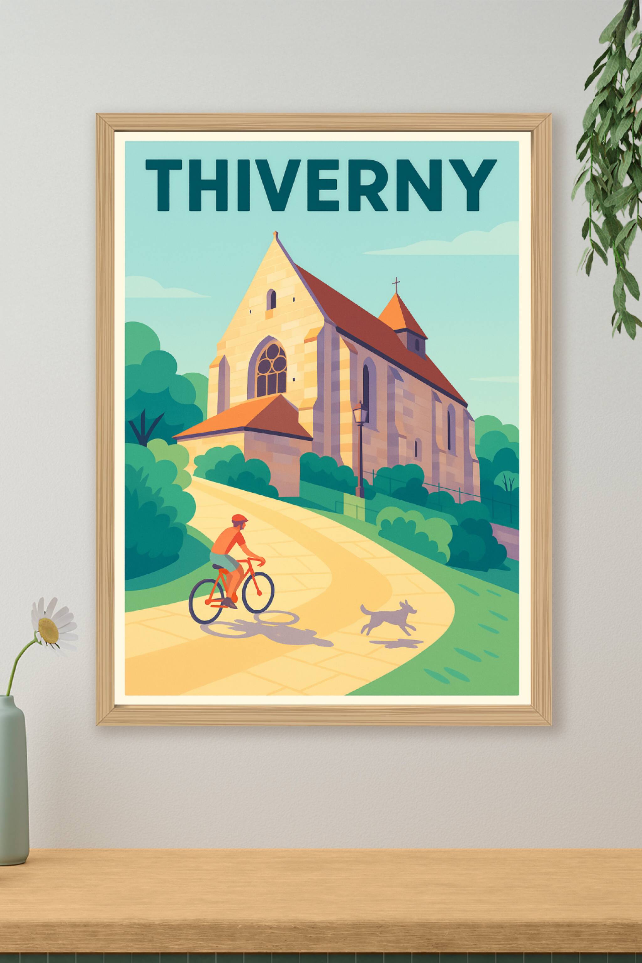 Affiche de Thiverny - Charme et Sérénité au Cœur du Village