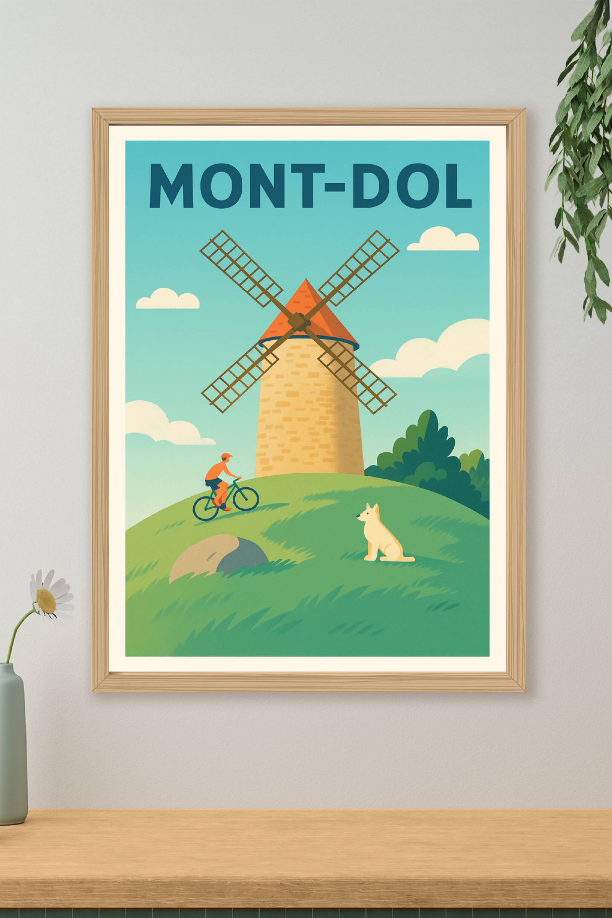 Affiche de Mont-Dol - L'Esprit Champêtre et Authentique