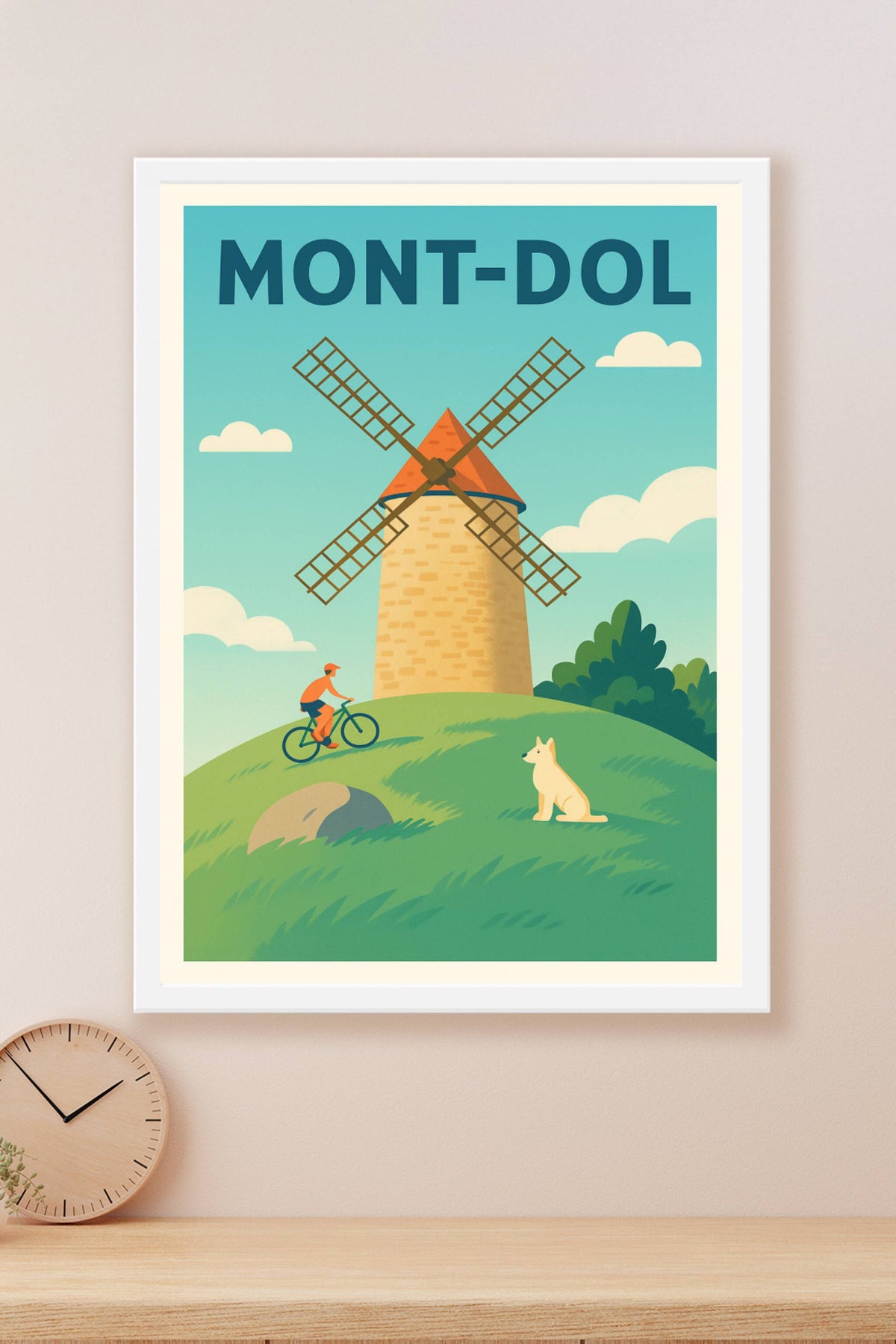 Affiche de Mont-Dol - L'Esprit Champêtre et Authentique