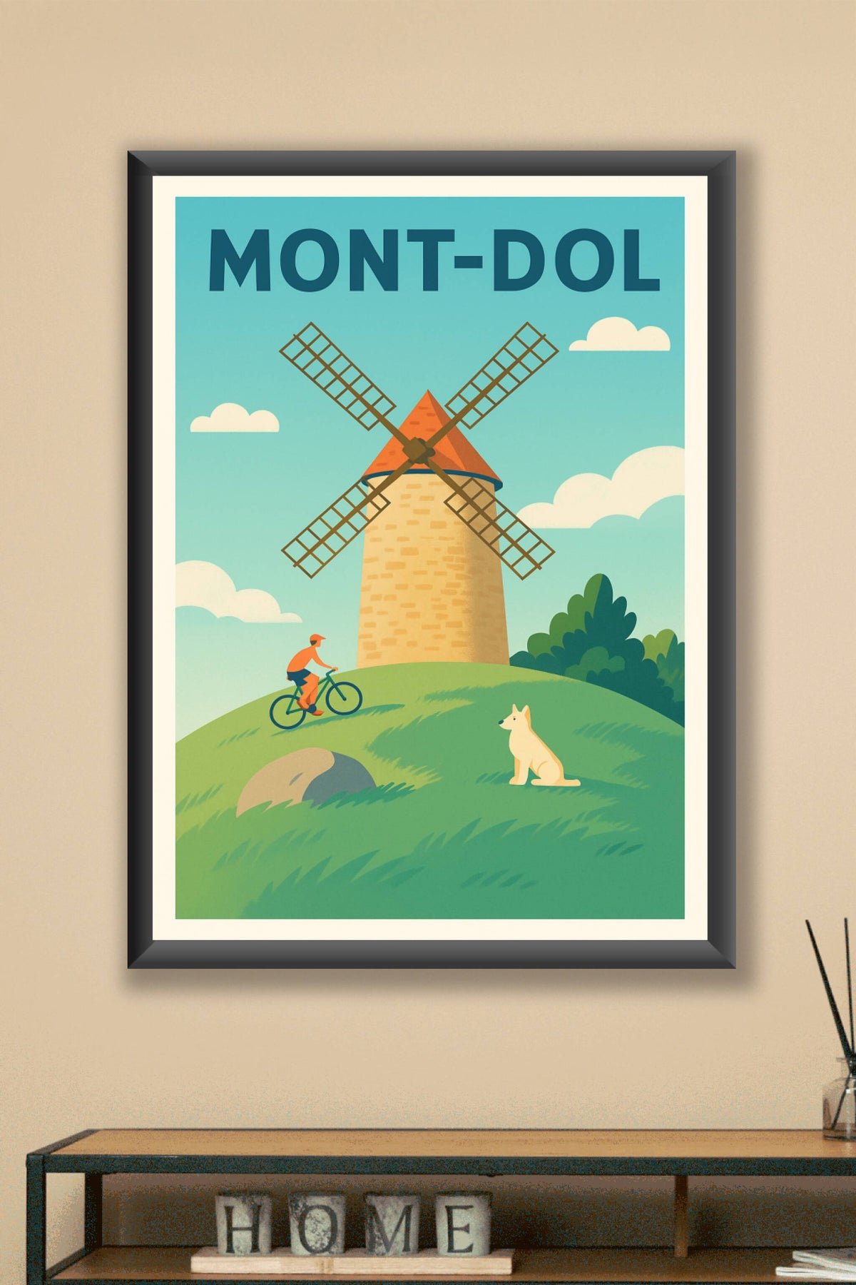 Affiche de Mont-Dol - L'Esprit Champêtre et Authentique